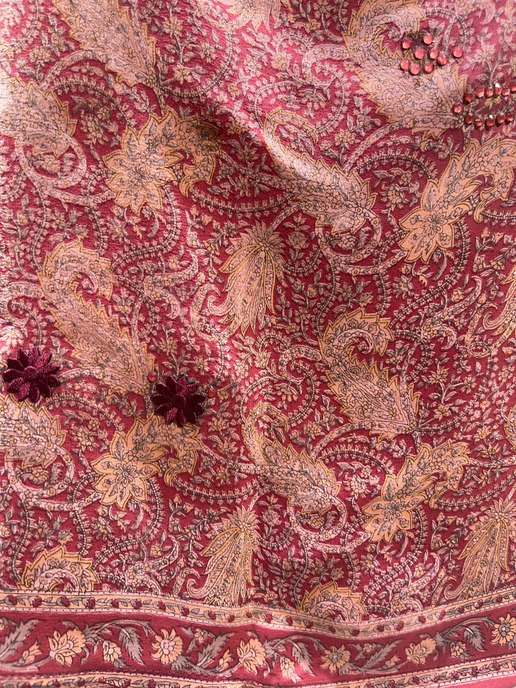 FINAL SALE PRC4761 Avatar Pure Silk Boxy Top