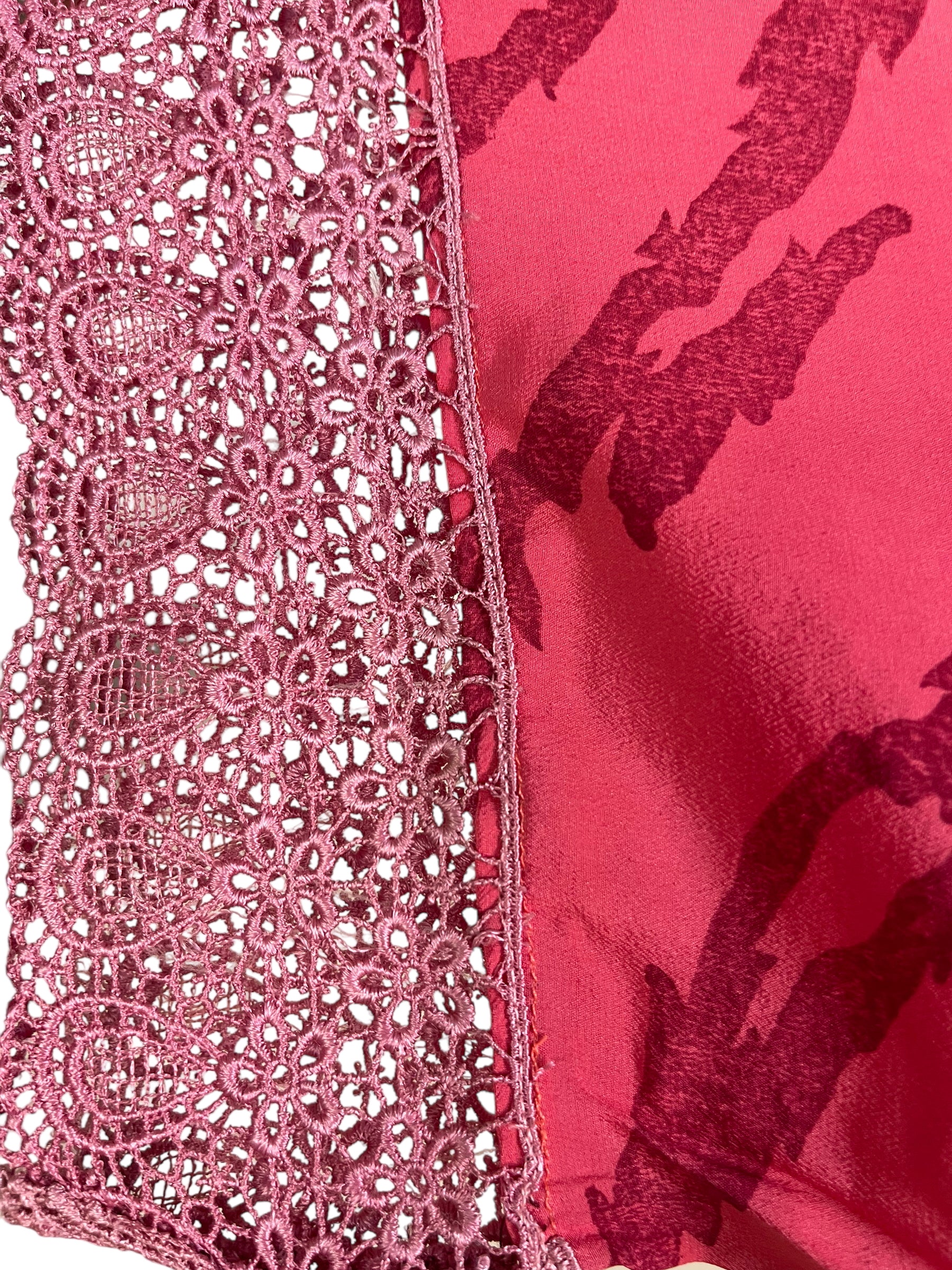 PRC6155 Avatar Pure Silk Boxy Top