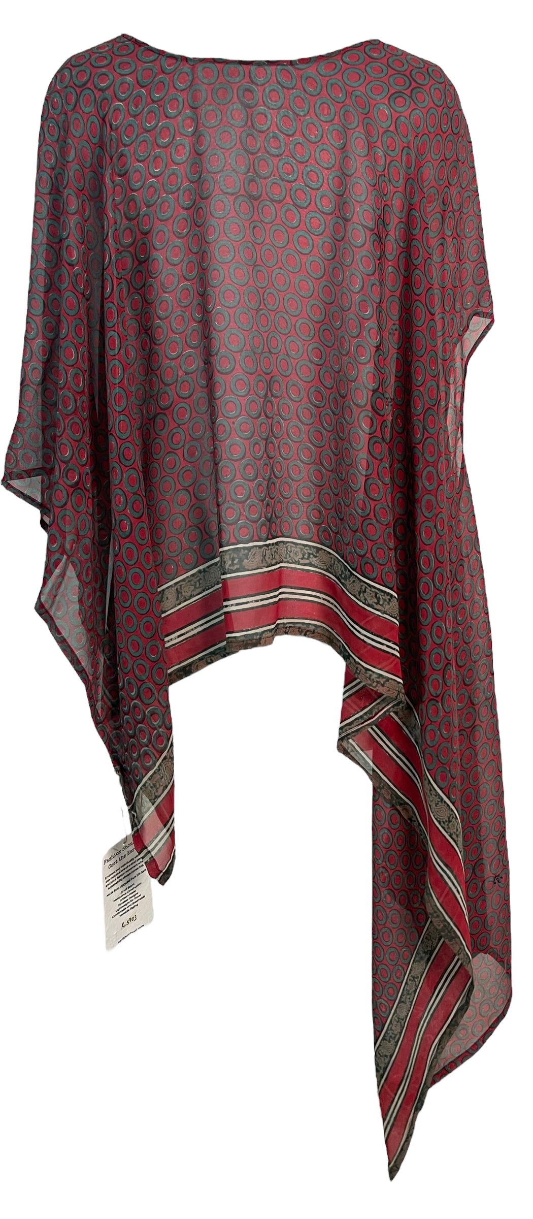 LADY LUCK PRG5903 Sheer Avatar Pure Silk Versatile Vest