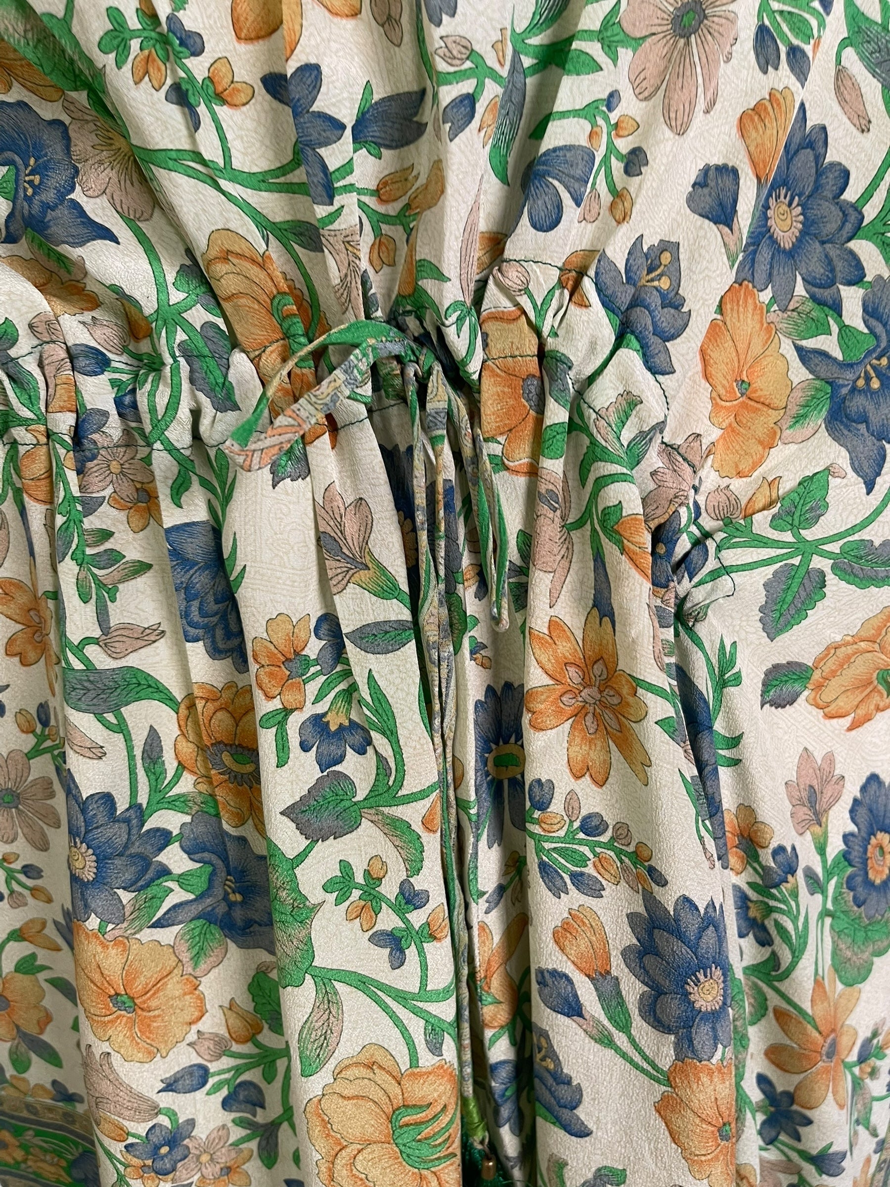 PRC6778 Avatar Pure Silk Maxi Kaftan