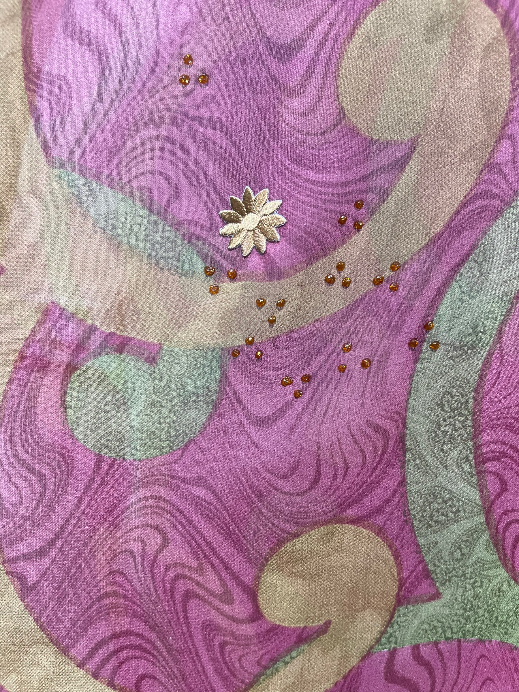 FINAL SALE PRG5713 Sheer Avatar Pure Silk Cardigan