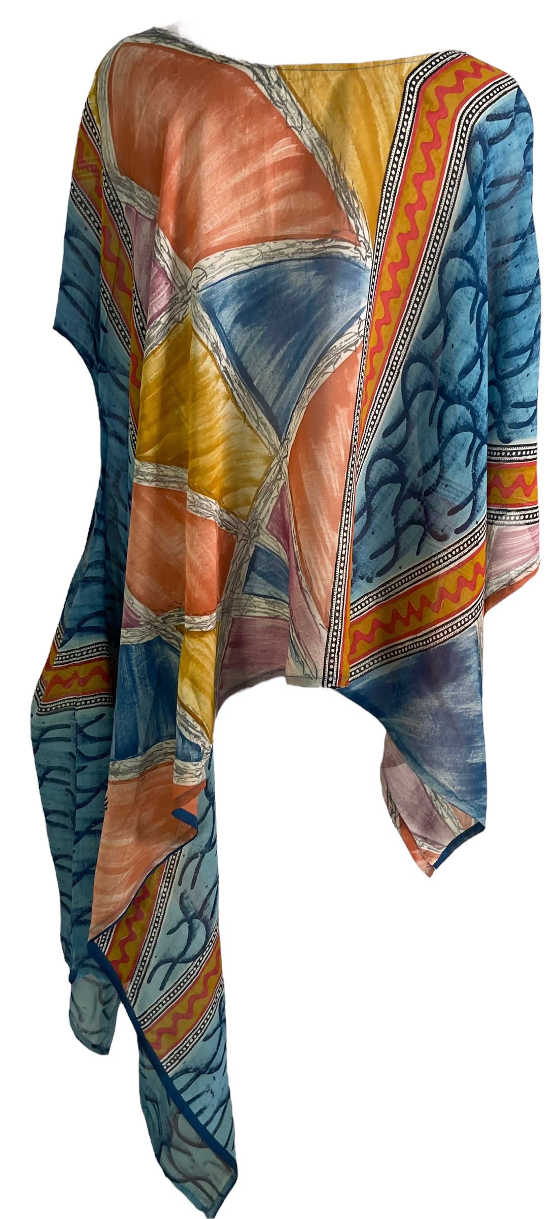 LADY LUCK PRG6484 Sheer Avatar Pure Silk Versatile Vest