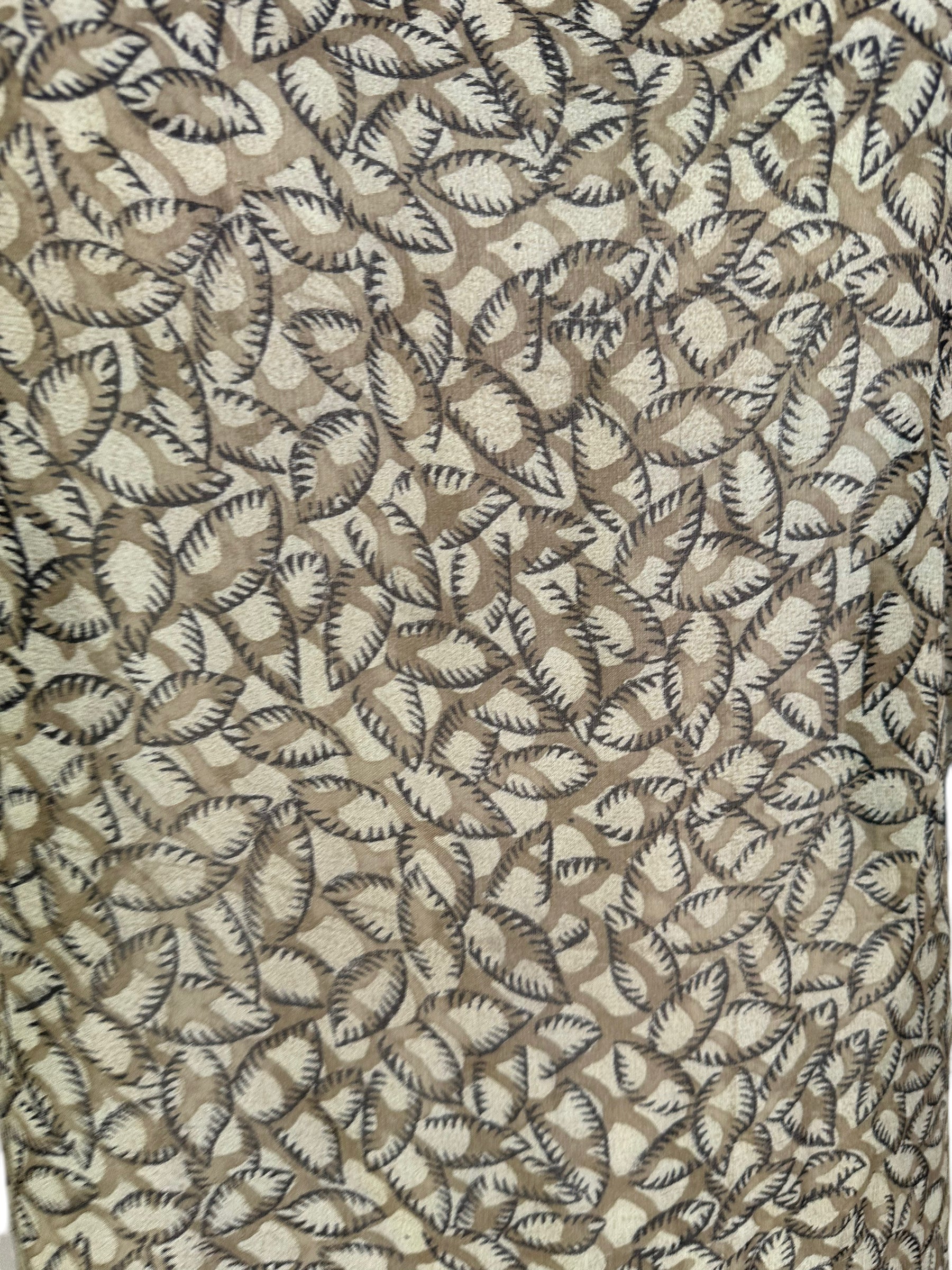 PRG6284 Sheer Wabi Sabi Pure Silk Side Slit Top