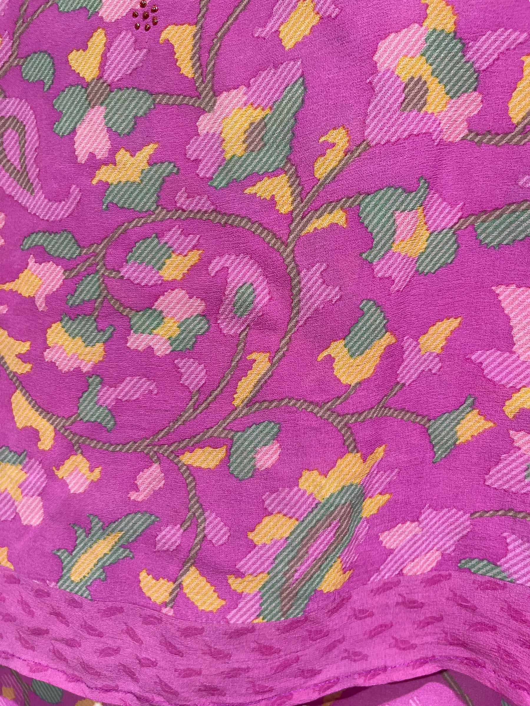 FINAL SALE PRG4863 Sheer Avatar Pure Silk Hi Lo Top