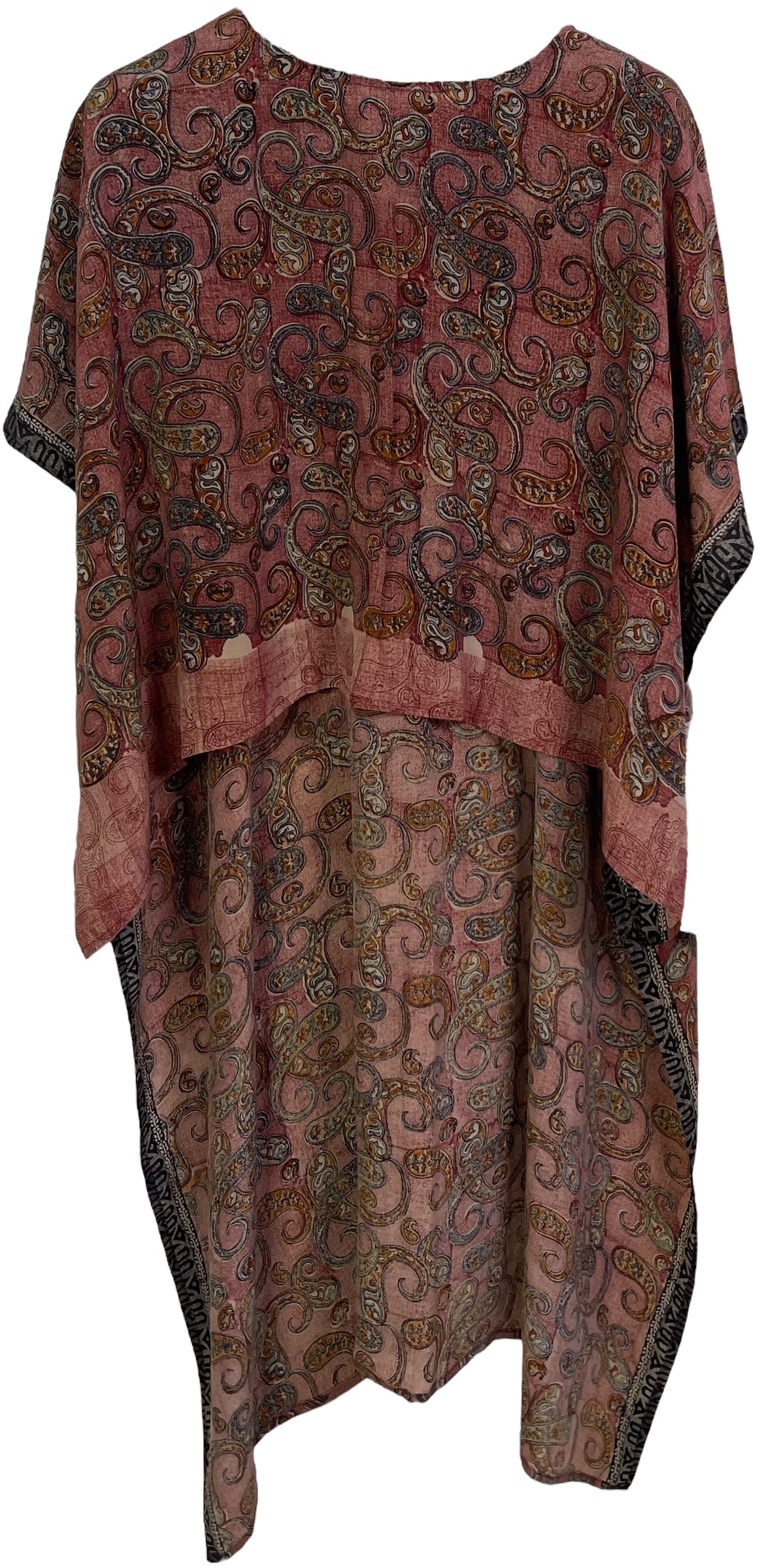 REVOLUTIONHER PRC6919 Avatar Pure Silk Hi Lo Top