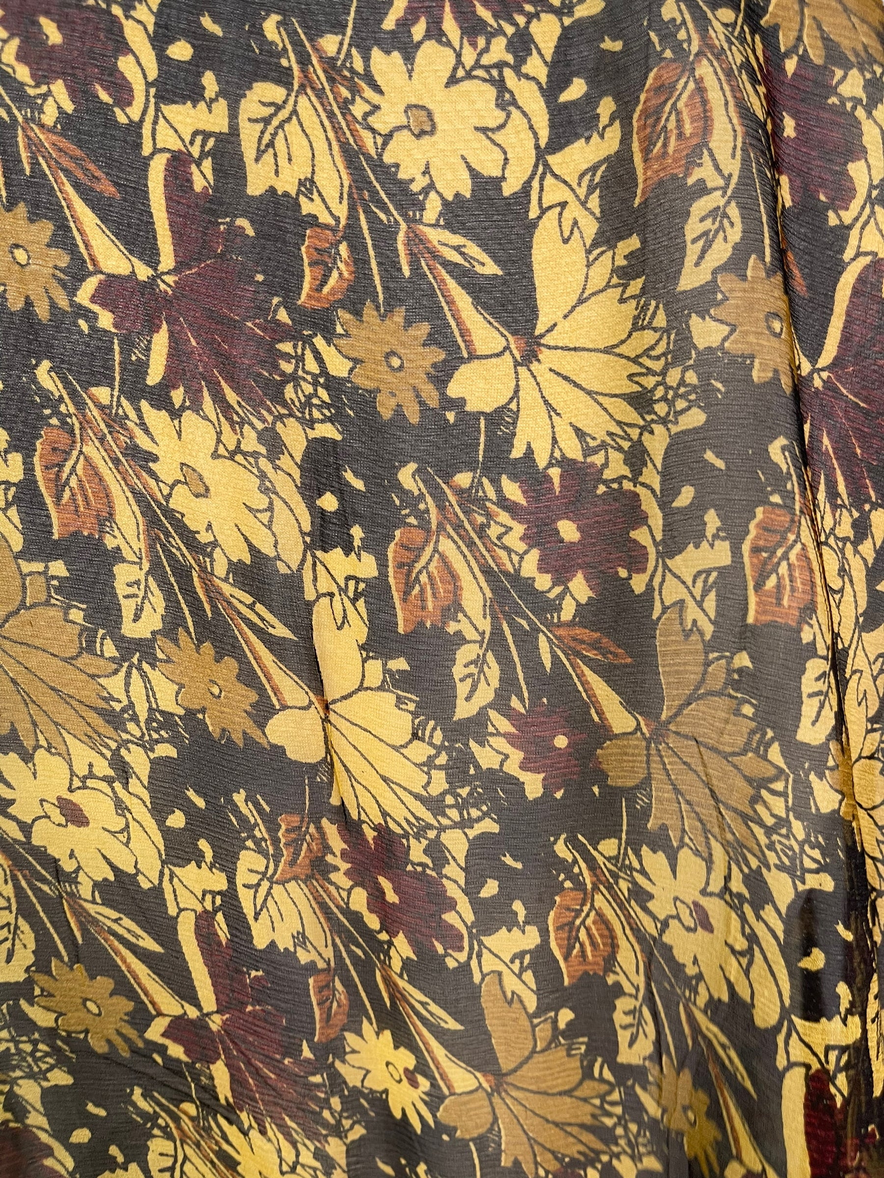 REVOLUTIONHER PCH6641 Very Sheer Chiffon Avatar Pure Silk Capelet Poncho