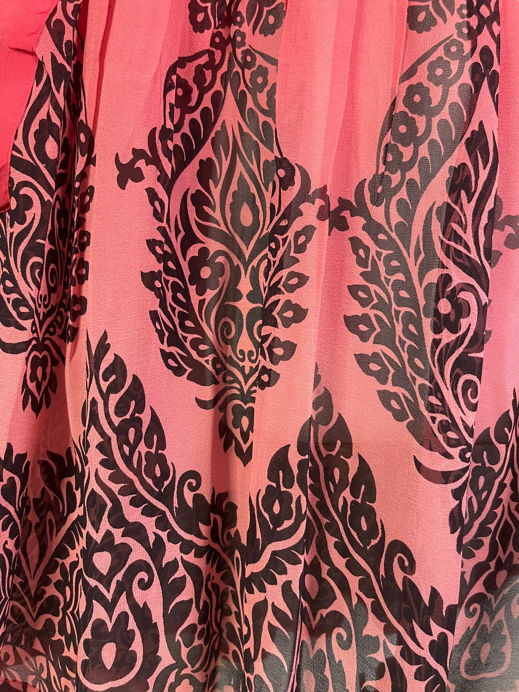 REVOLUTIONHER PRG6741 Sheer Avatar Pure Silk Boxy Babydoll Dress