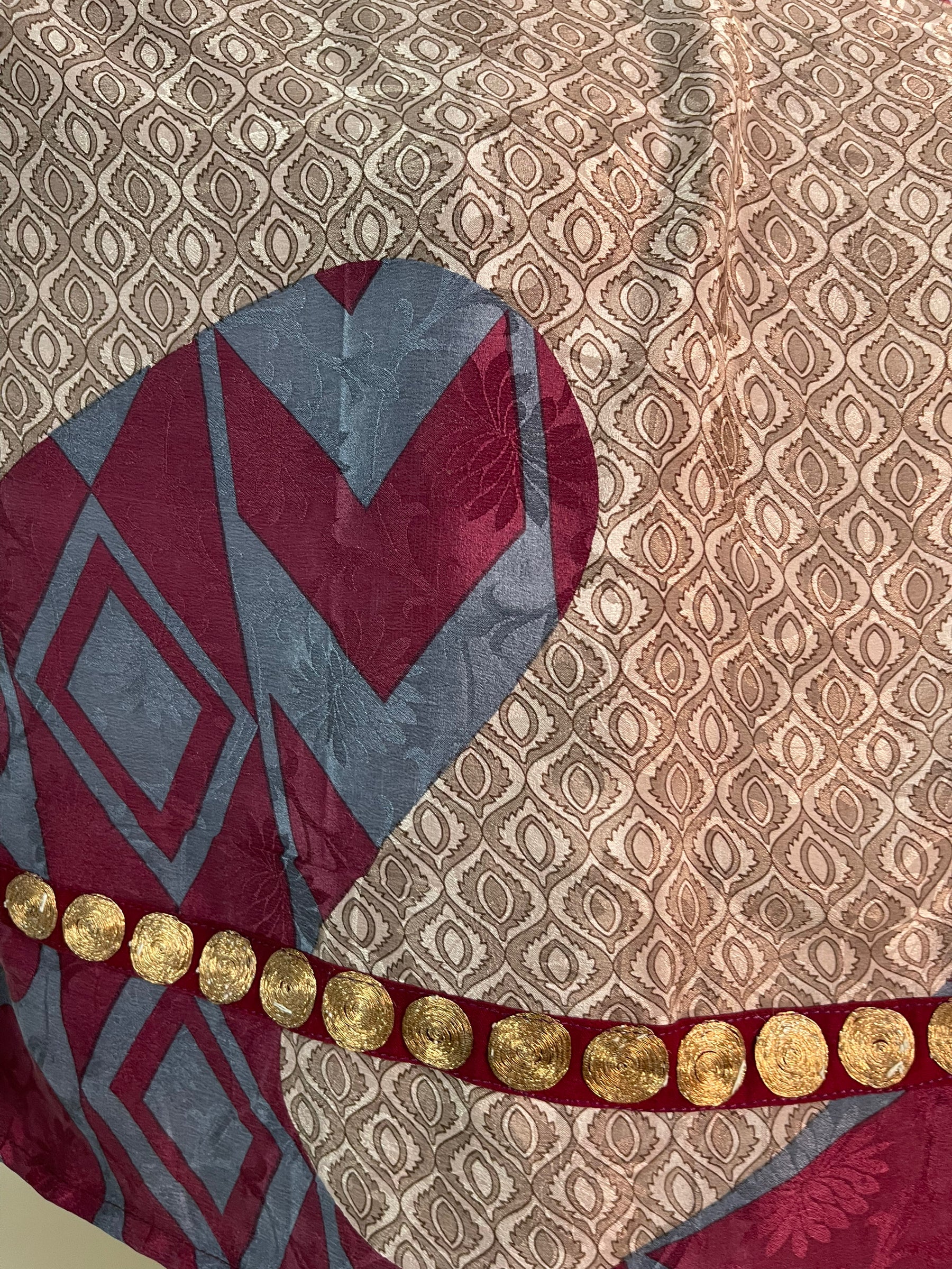 FINAL SALE PRC6059 Avatar Pure Silk Boxy Top