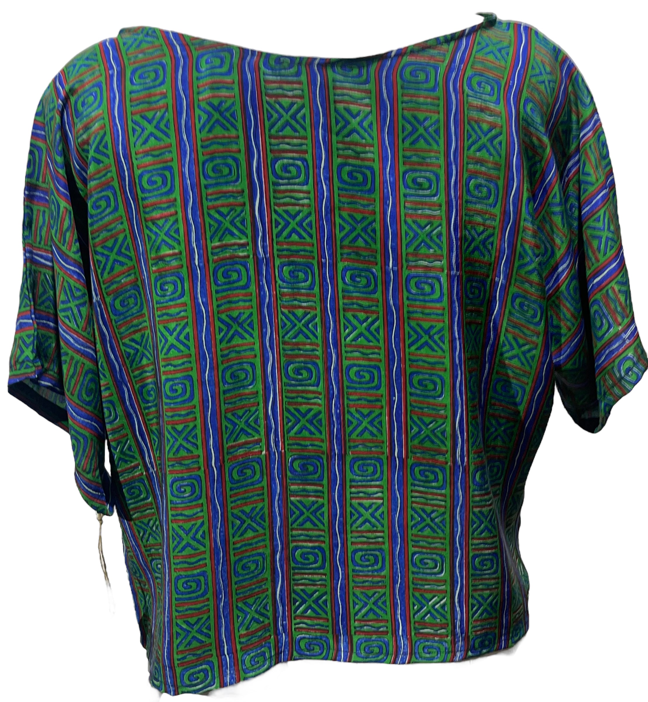 FINAL SALE PRC4189 Avatar Pure Silk Boxy Top