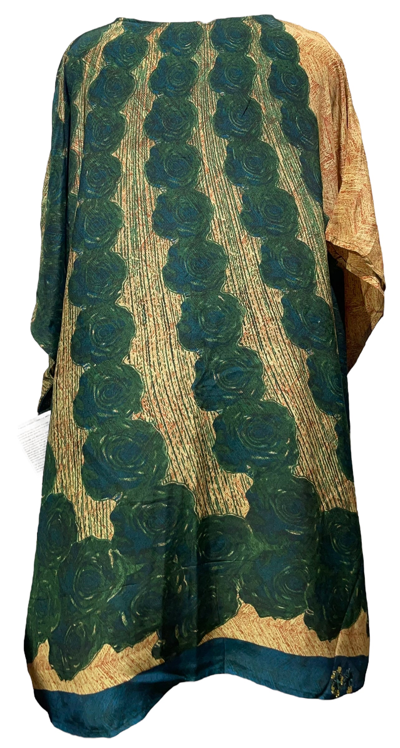 LADY LUCK PRC5064 Avatar Pure Silk Midi Length Kaftan