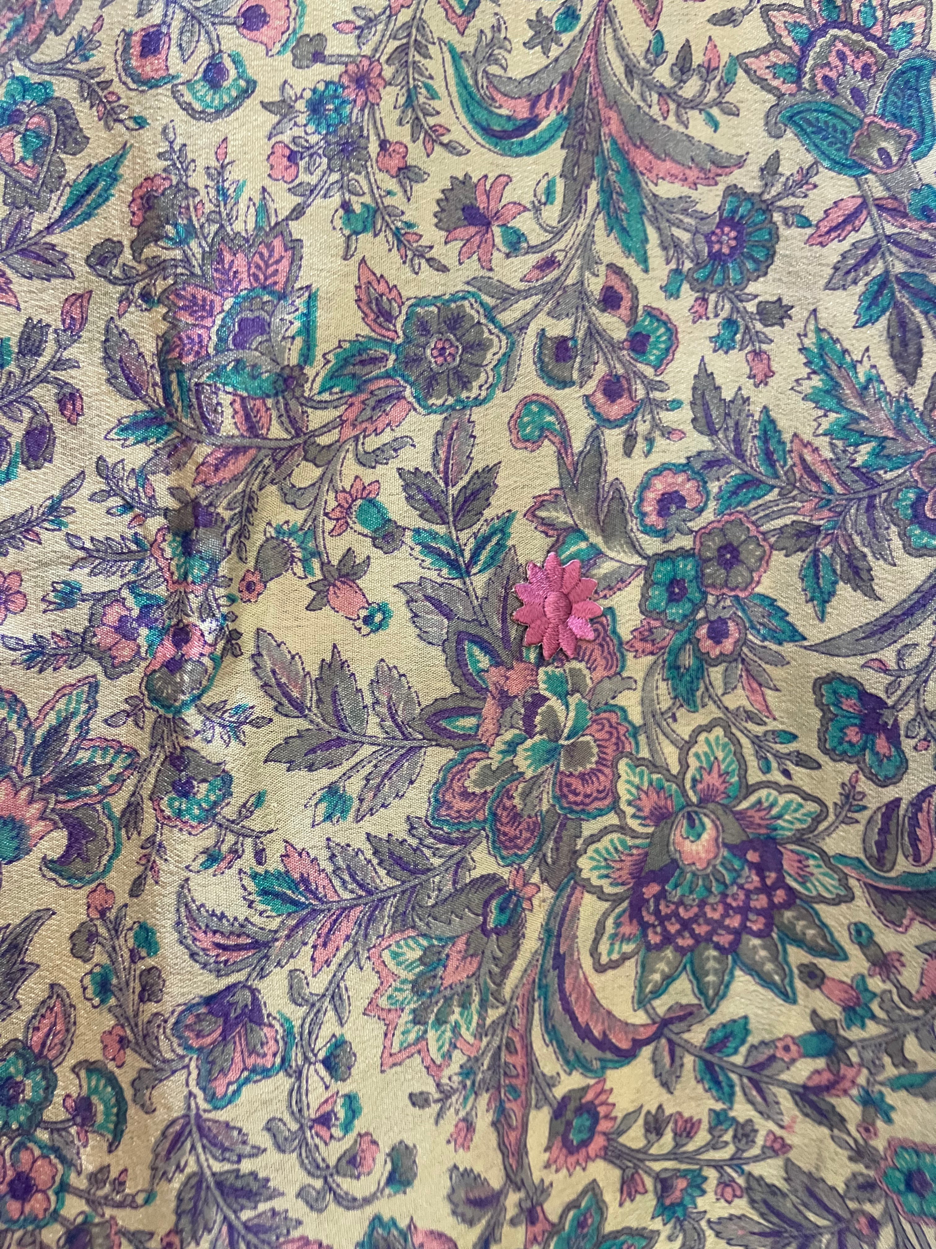 PRC5915 Avatar Pure Silk Boxy Top