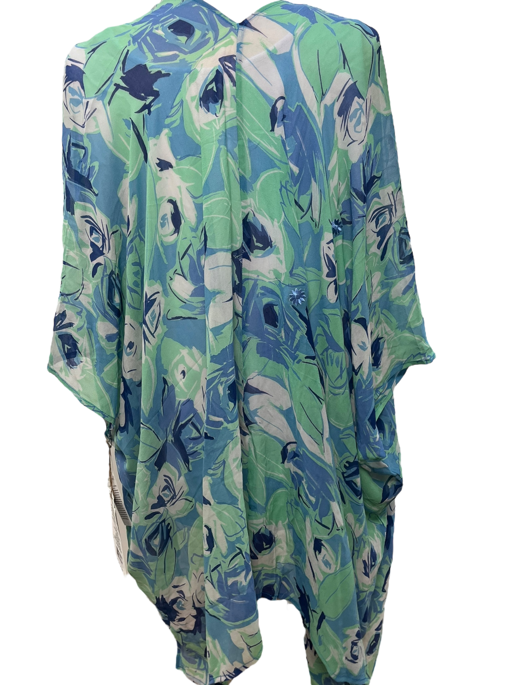 PRG7574 Sheer Avatar Pure Silk Cardigan