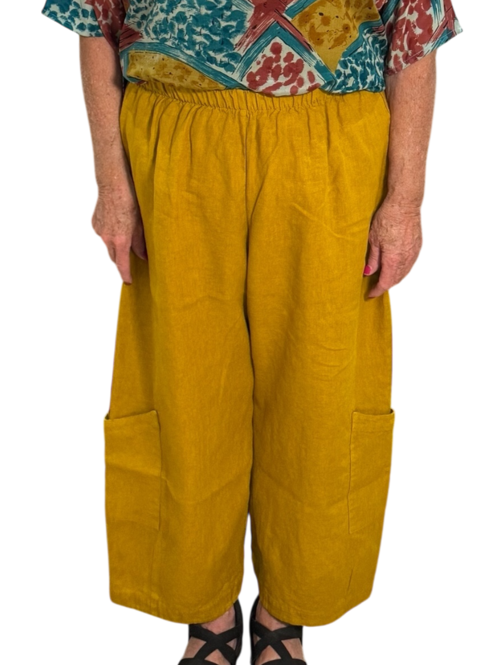 Dandelion Fall 2025 Bryn Walker Heavy Linen Casbah Pants