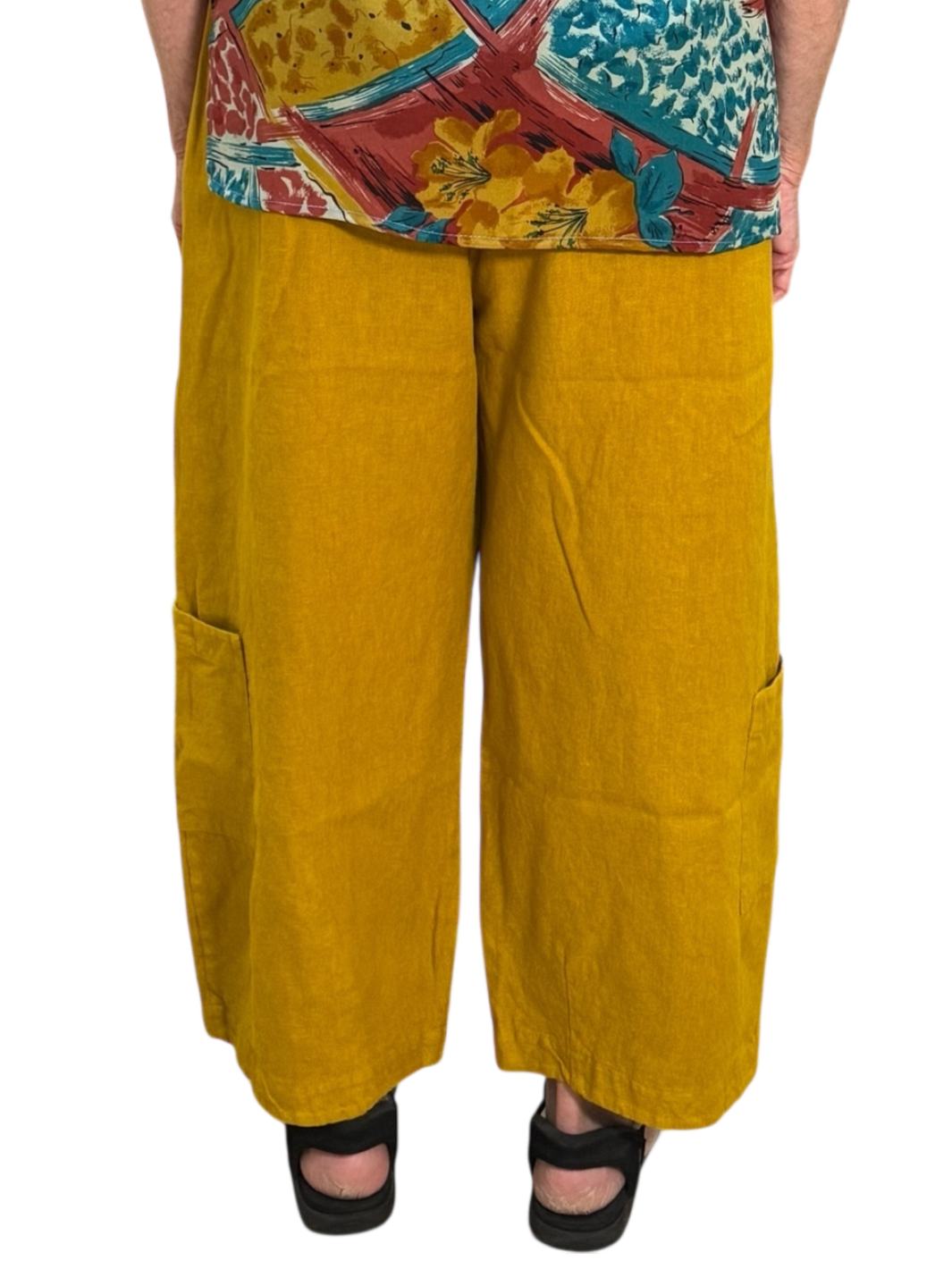 Dandelion Fall 2025 Bryn Walker Heavy Linen Casbah Pants