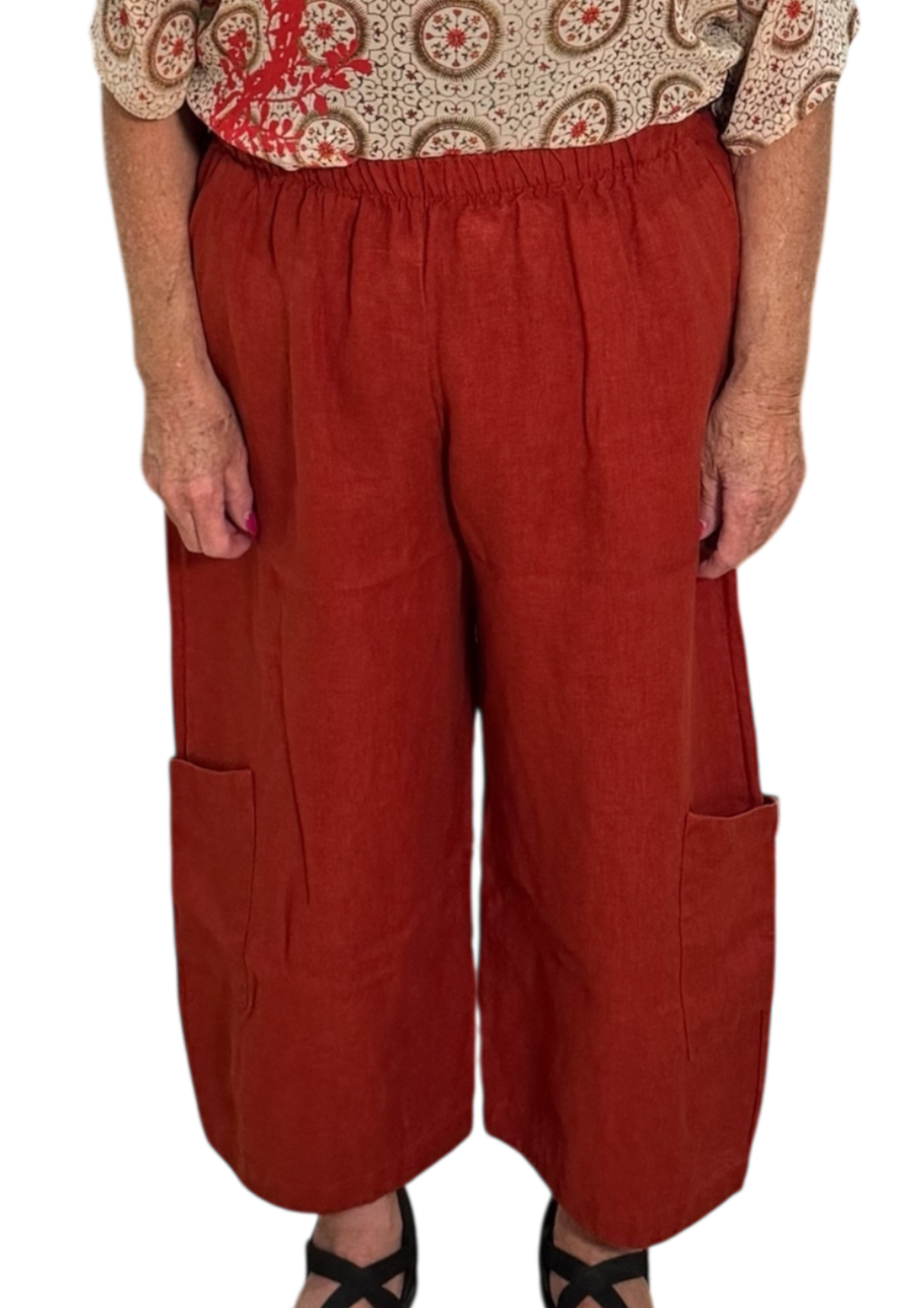 Uni Fall 2025 Bryn Walker Heavy Linen Casbah Pants