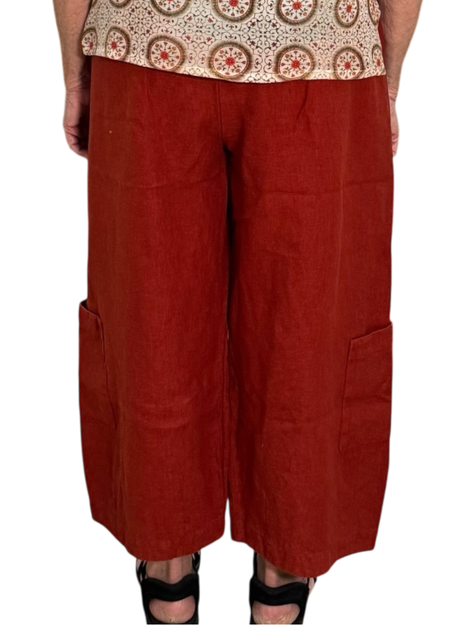 Uni Fall 2025 Bryn Walker Heavy Linen Casbah Pants IN STOCK
