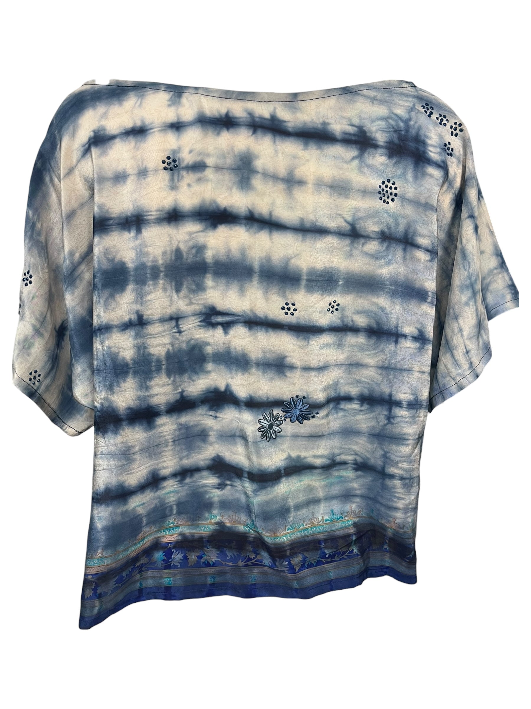 PRC8470 Avatar Pure Silk Boxy Top