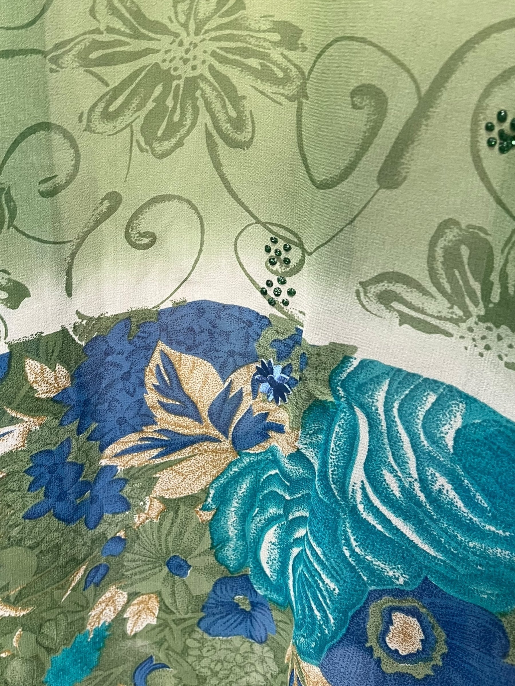 PREVIEW PRG8560 Sheer Avatar Pure Silk Midi Length Kaftan