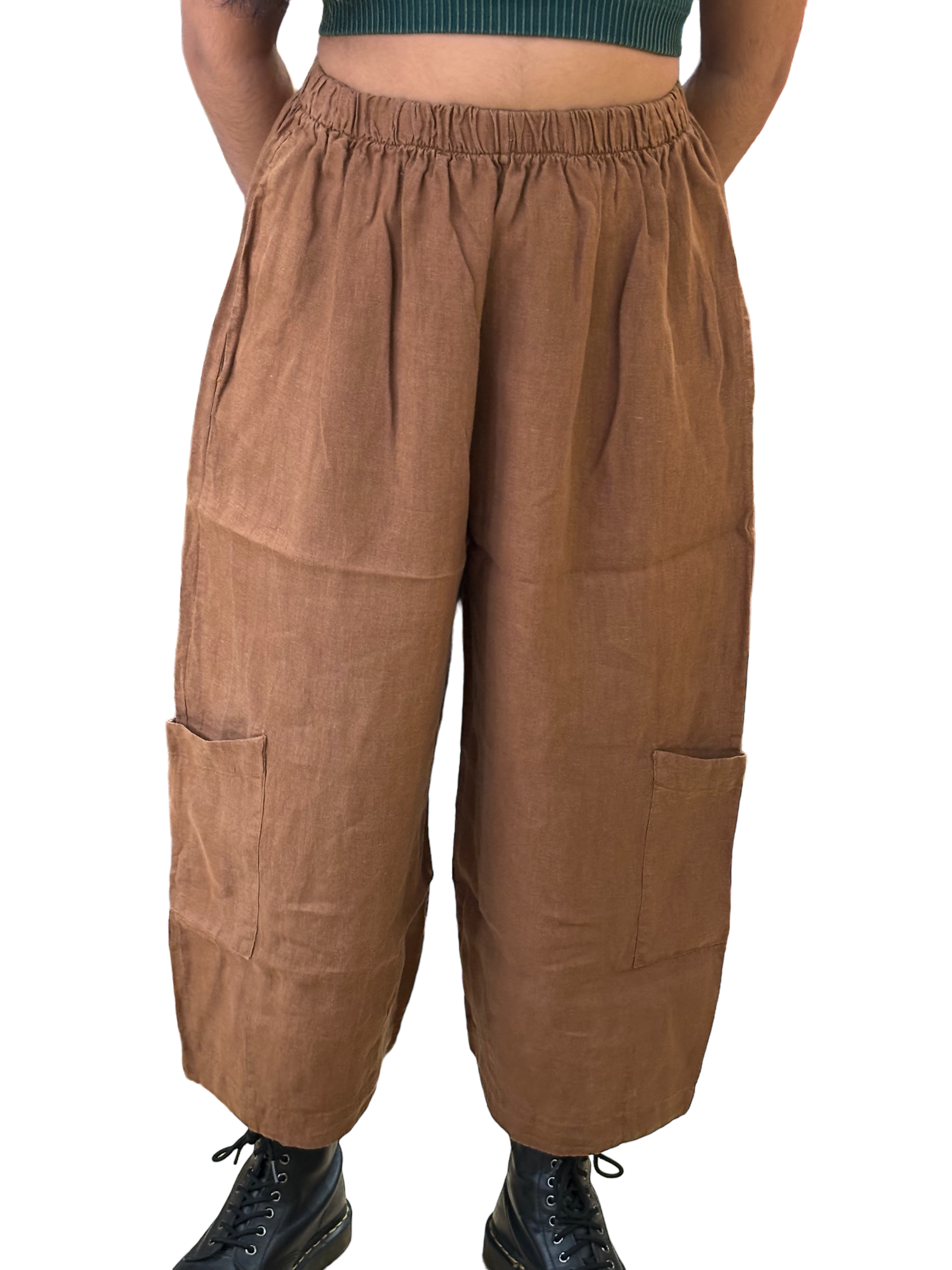 NOCI Spring '24 Bryn Walker Light Linen Casbah Pants