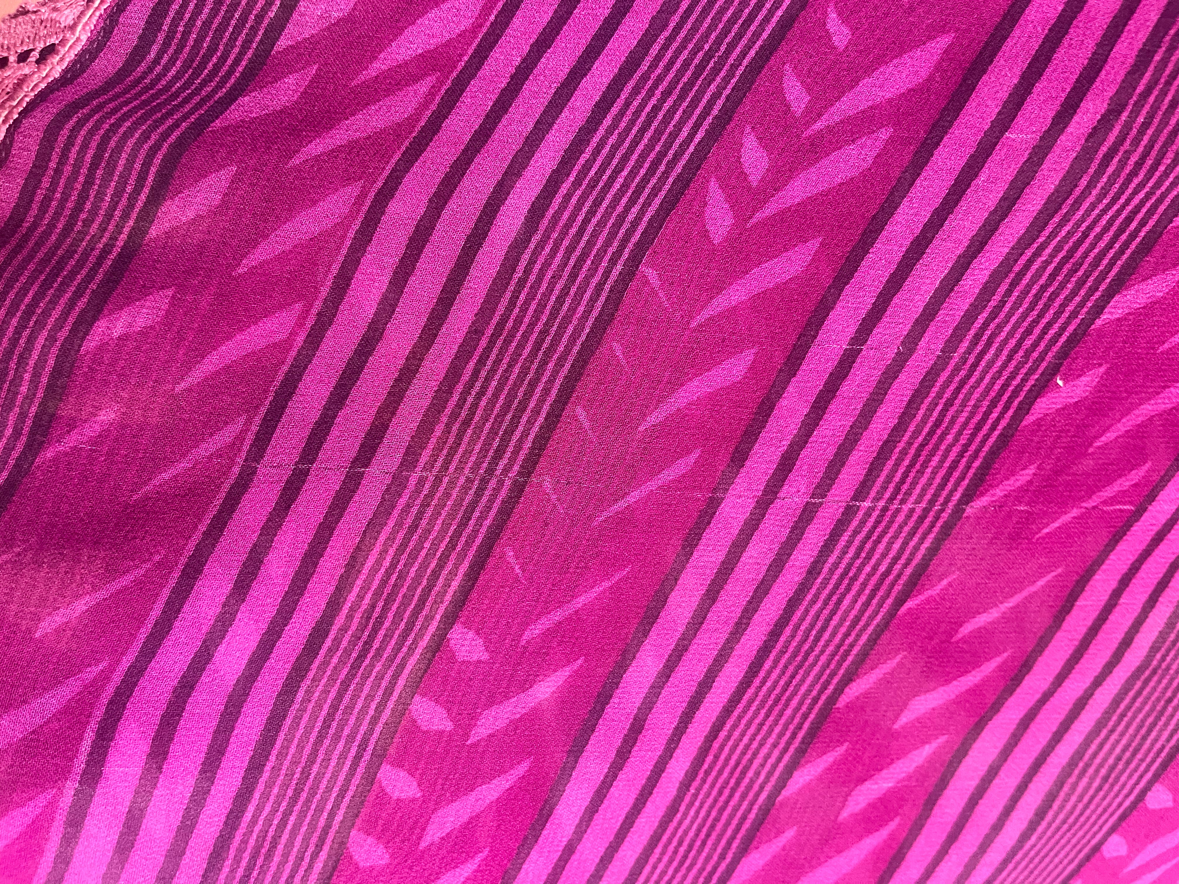 PRG6615 Sheer Wabi Sabi Pure Silk Capelet Poncho