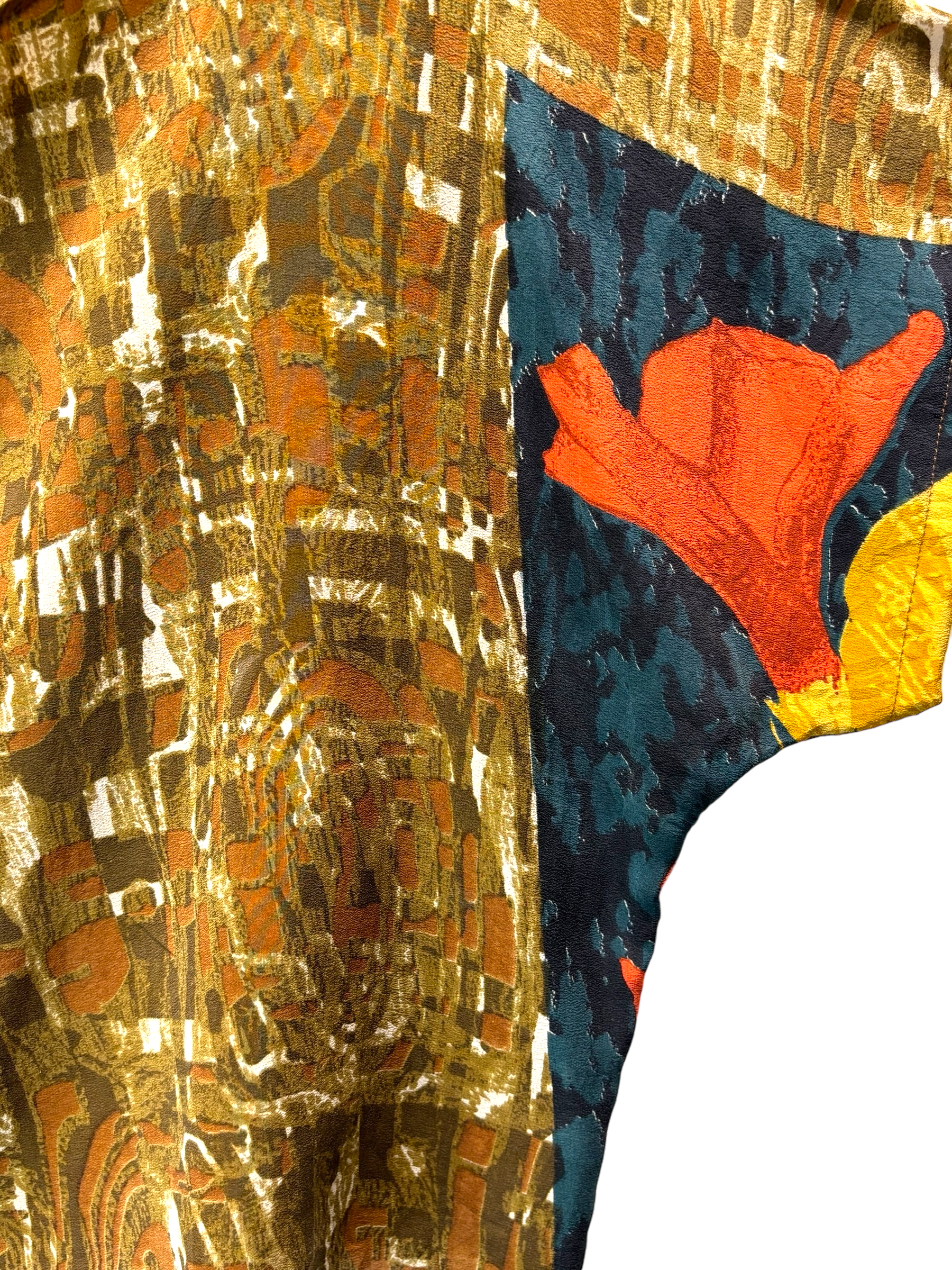 PRC2112 Sykes Avatar Pure Silk Boxy Top