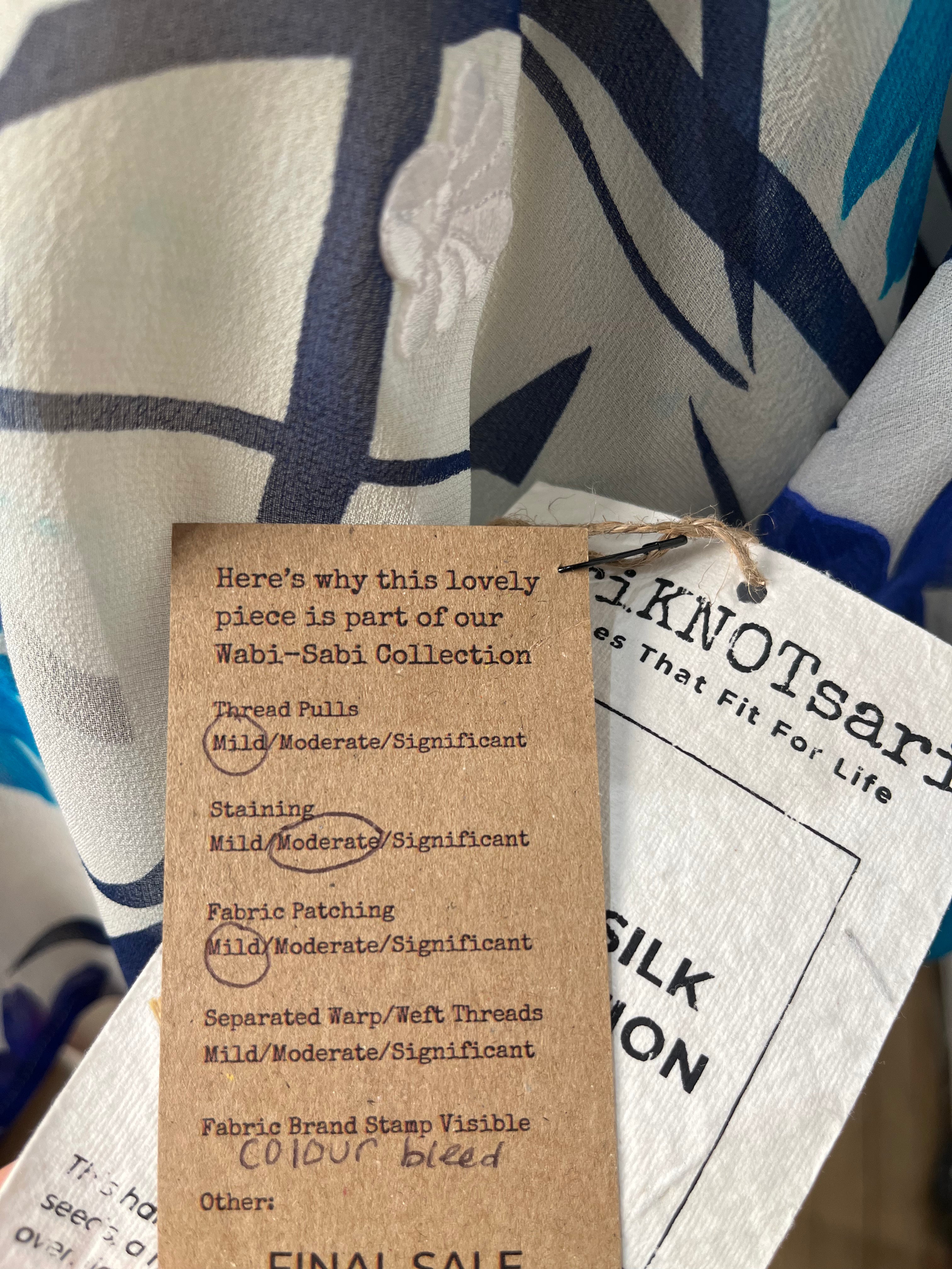 PRG6448 Sheer Wabi Sabi Pure Silk Hi Lo Top