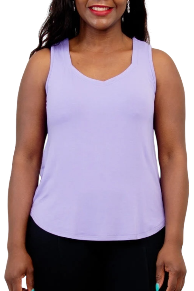 Lavender Bamboo Ritzy Tank