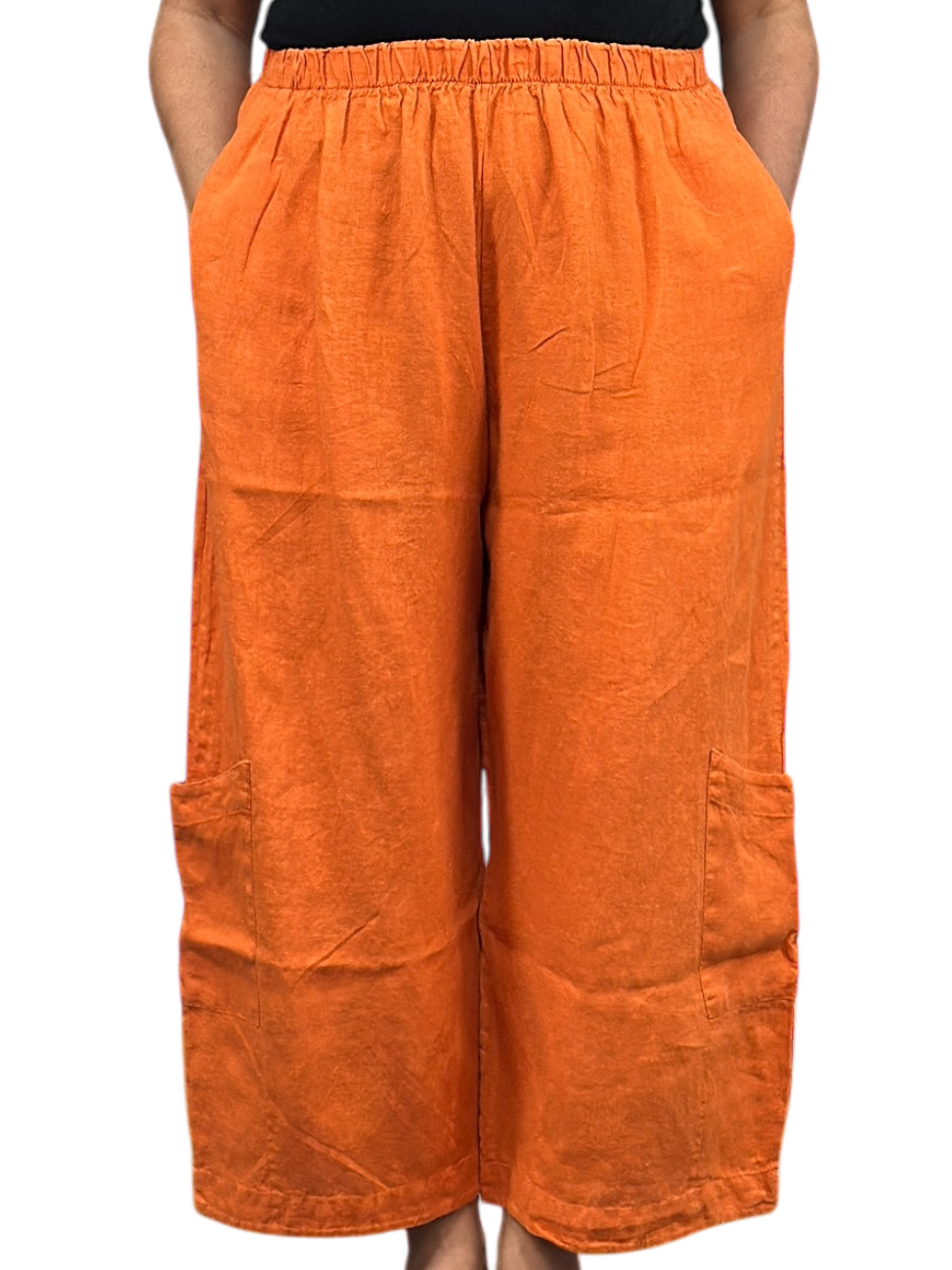 Zafferano Spring 2025 Bryn Walker Linen Casbah Pants