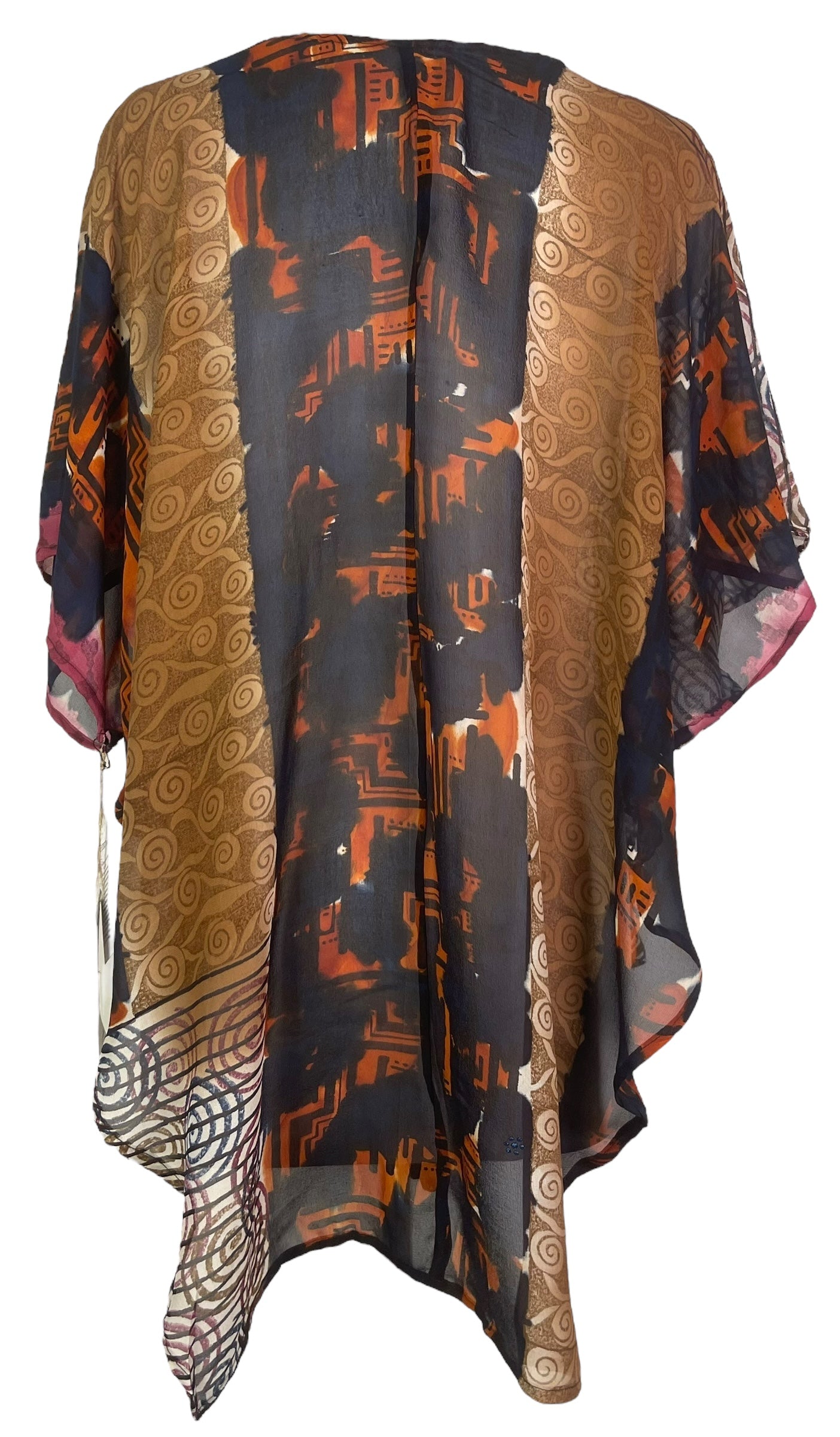 PREVIEW PRG8110 Sheer Avatar Pure Silk Waterfall Top