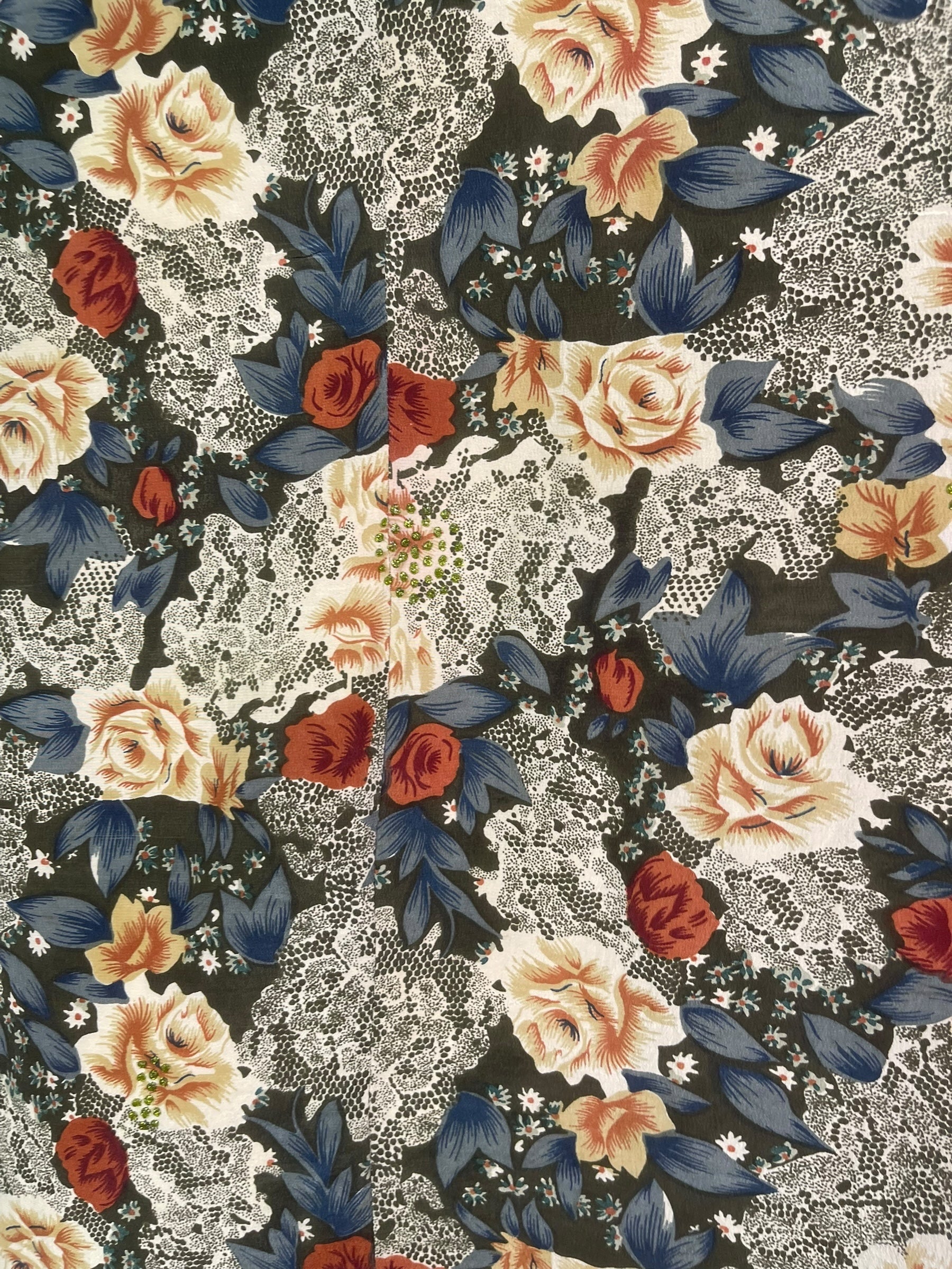 PRC8091 Avatar Pure Silk Waterfall Top