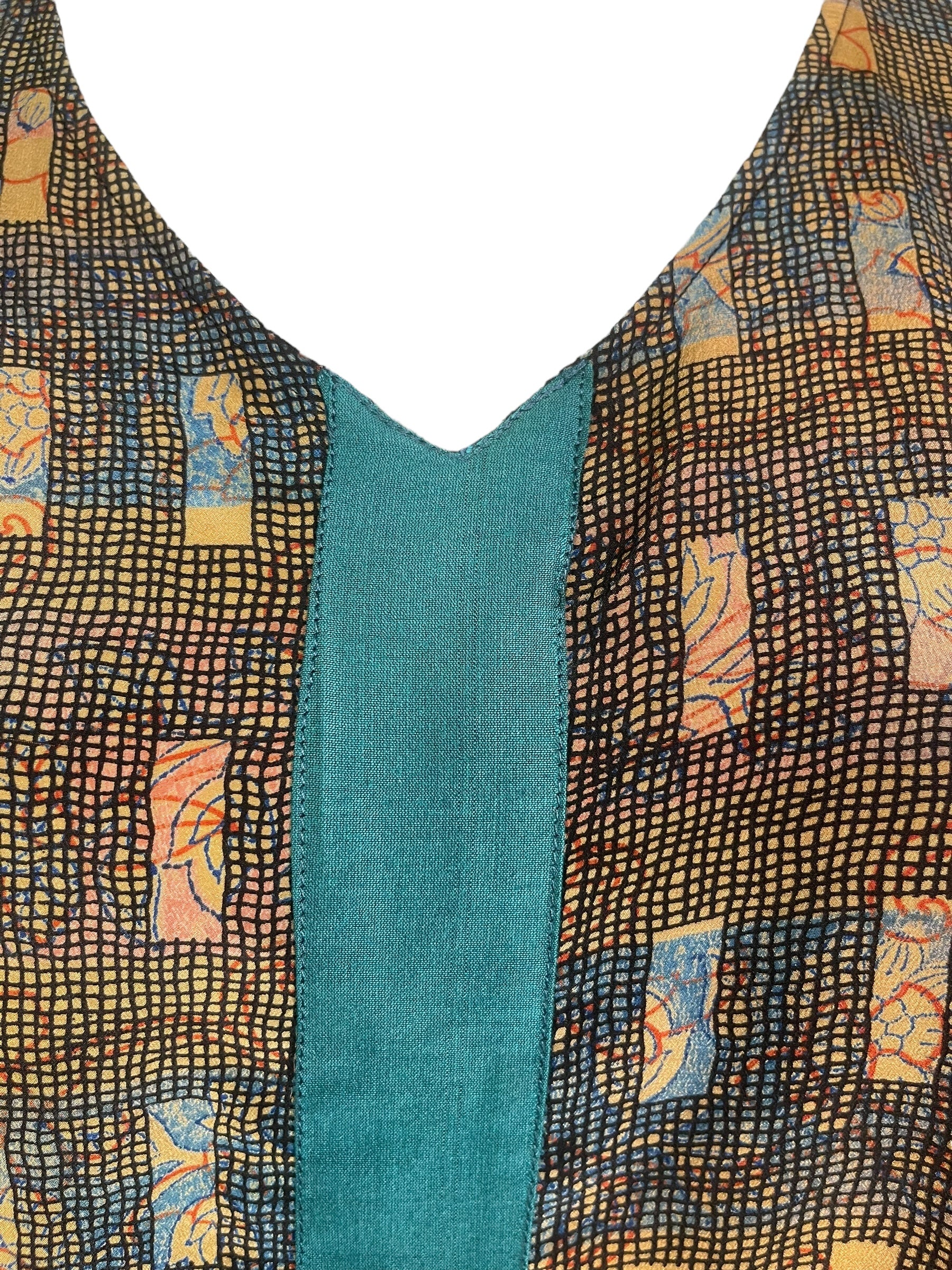 PRC8085 Avatar Pure Silk Waterfall Top