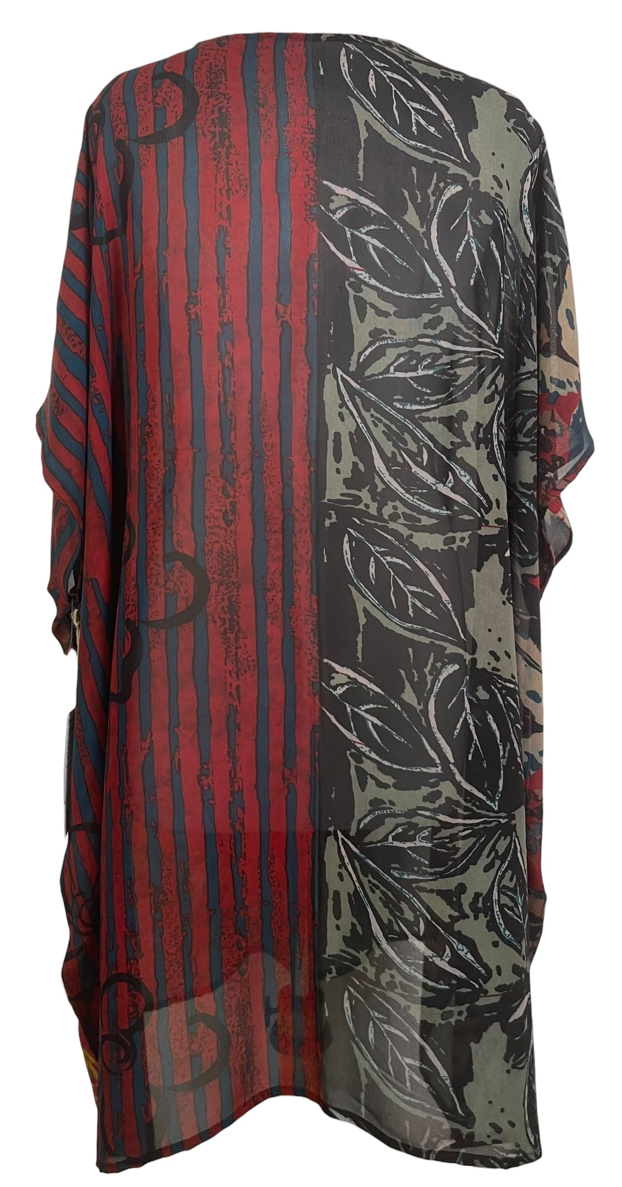 Releases Sunday at 8pm EST PRG8953 Sheer Wabi Sabi Pure Silk Midi Length Kaftan
