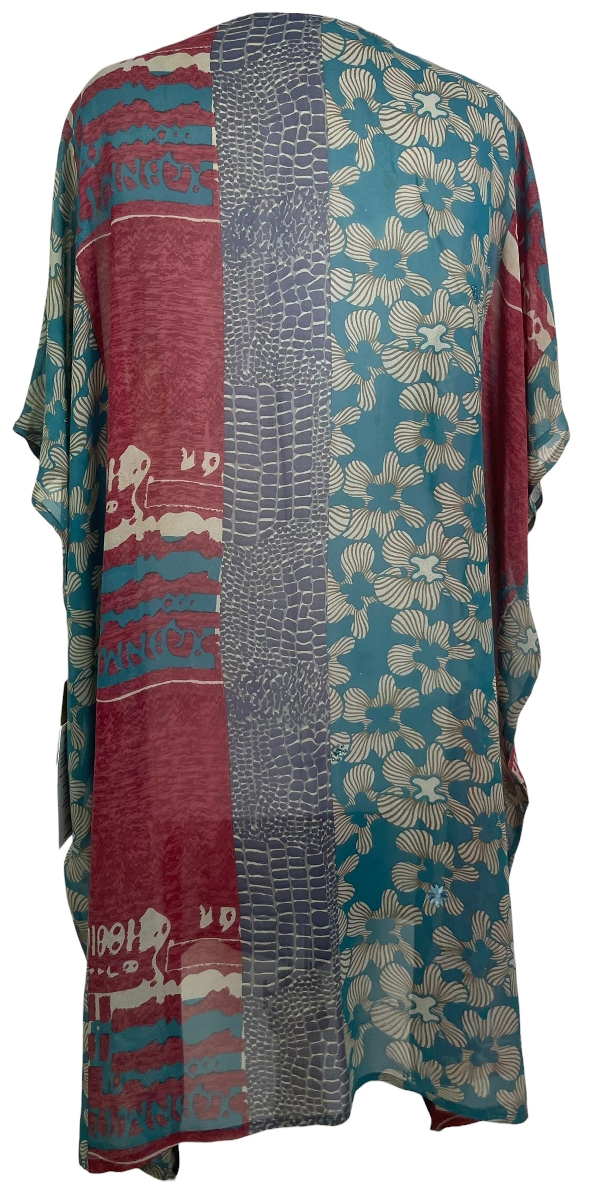 Releases Sunday at 8pm EST PRG8948 Sheer Wabi Sabi Pure Silk Midi Length Kaftan