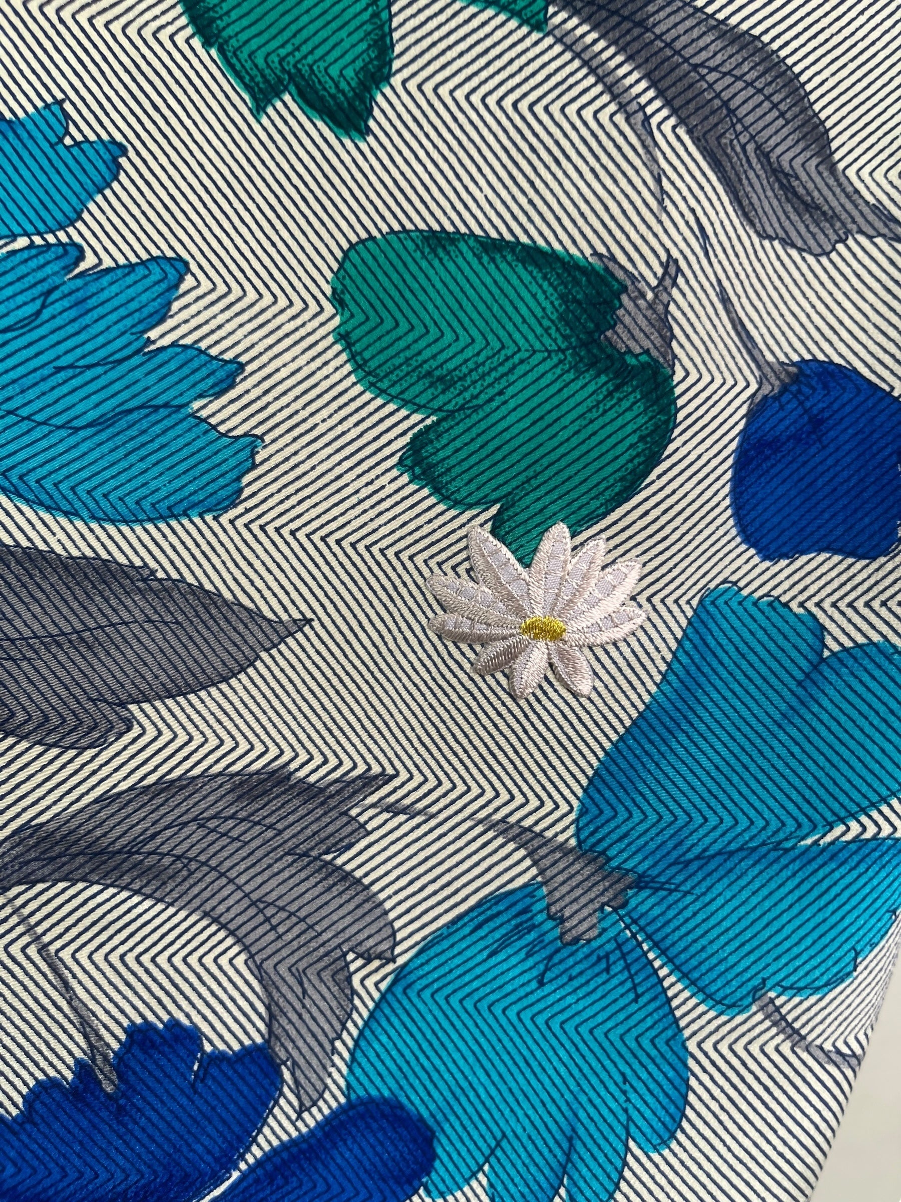 PRC8083 Avatar Pure Silk Waterfall Top