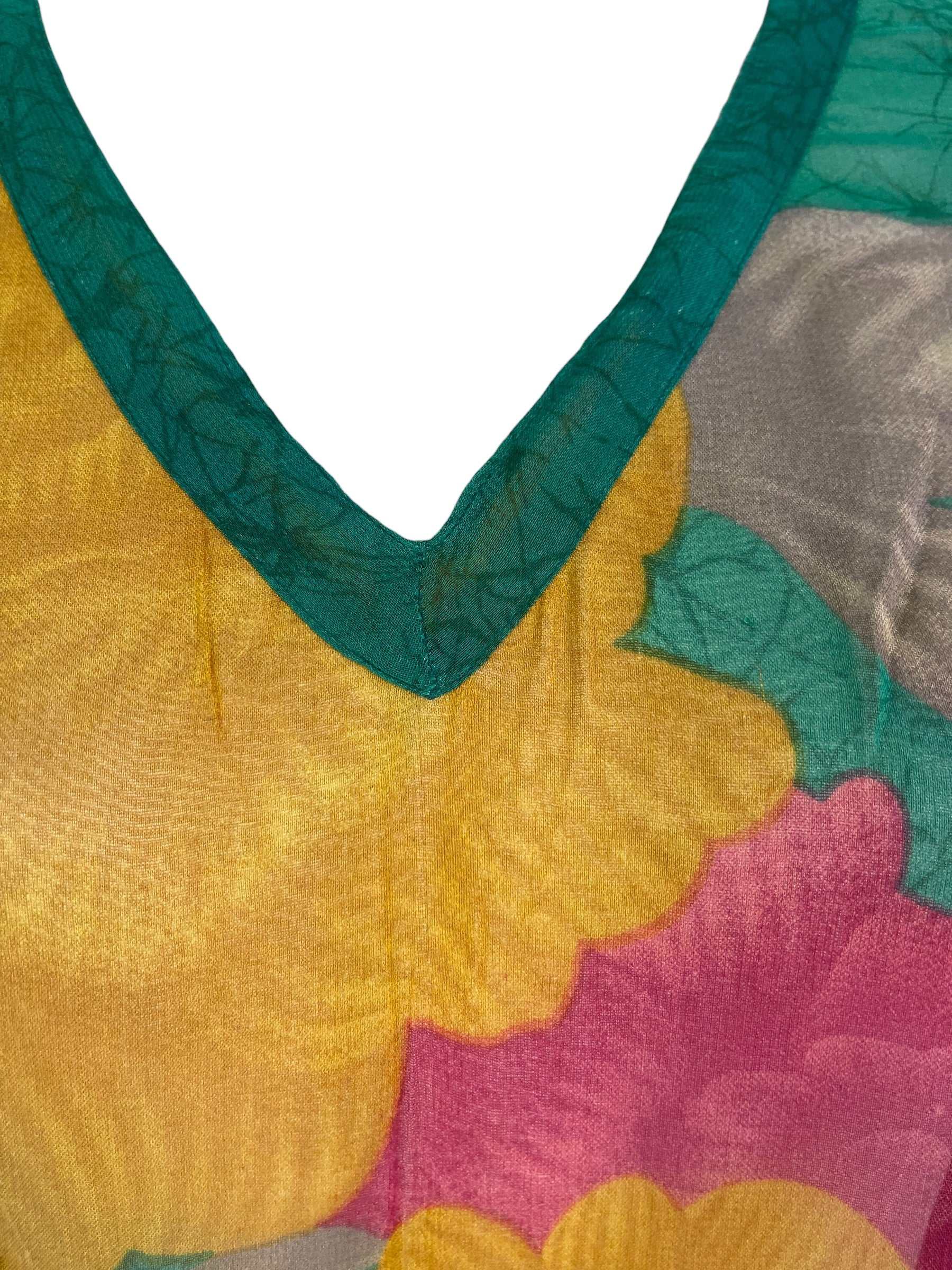 Releases Sunday at 8pm EST PRG8952 Sheer Wabi Sabi Pure Silk Midi Length Kaftan