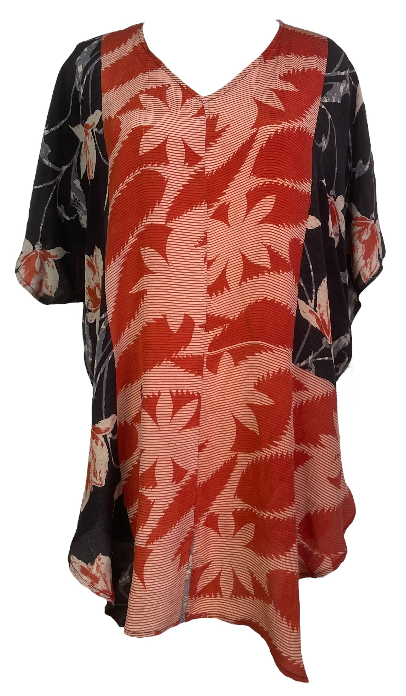 PREVIEW PRC8159 Wabi Sabi Pure Silk Waterfall Top