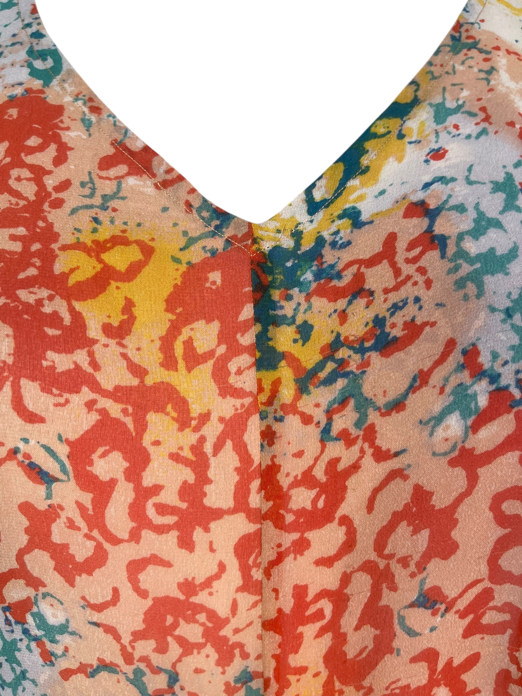 PRG8109 Sheer Wabi Sabi Pure Silk Waterfall Top