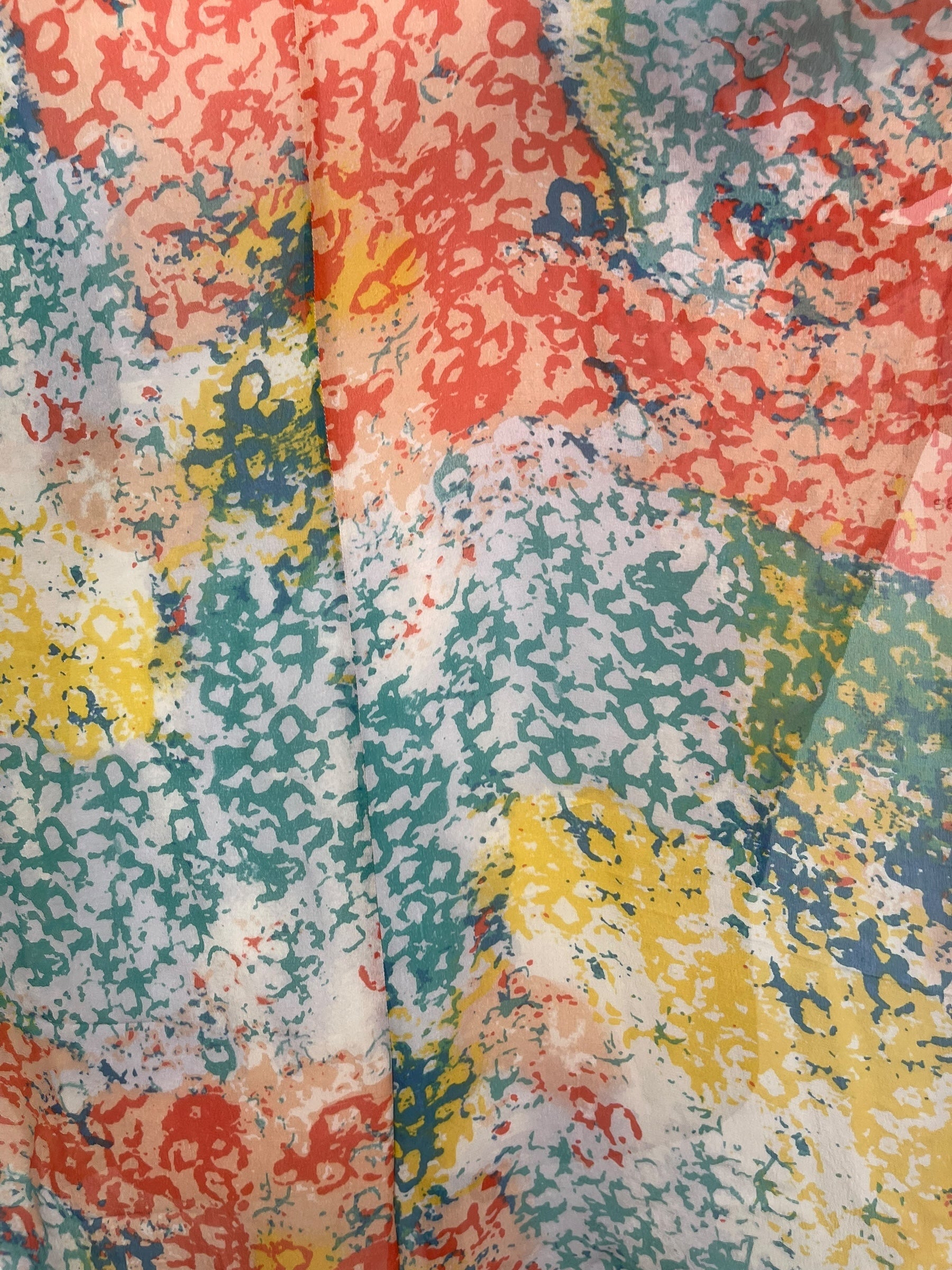 PRG8109 Sheer Wabi Sabi Pure Silk Waterfall Top