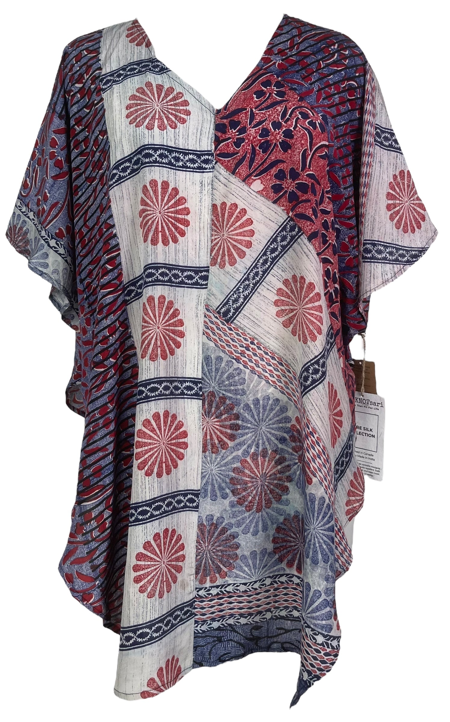 PREVIEW PRC8065 Wabi Sabi Pure Silk Waterfall Top