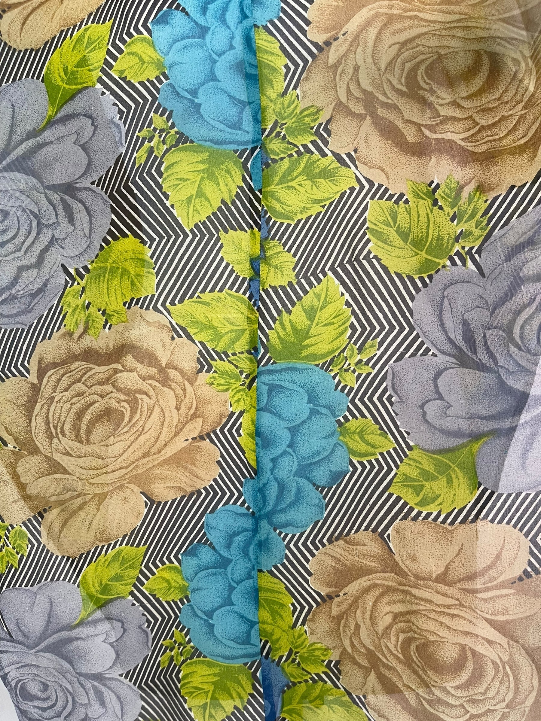 PRG8104 Sheer Wabi Sabi Pure Silk Waterfall Top