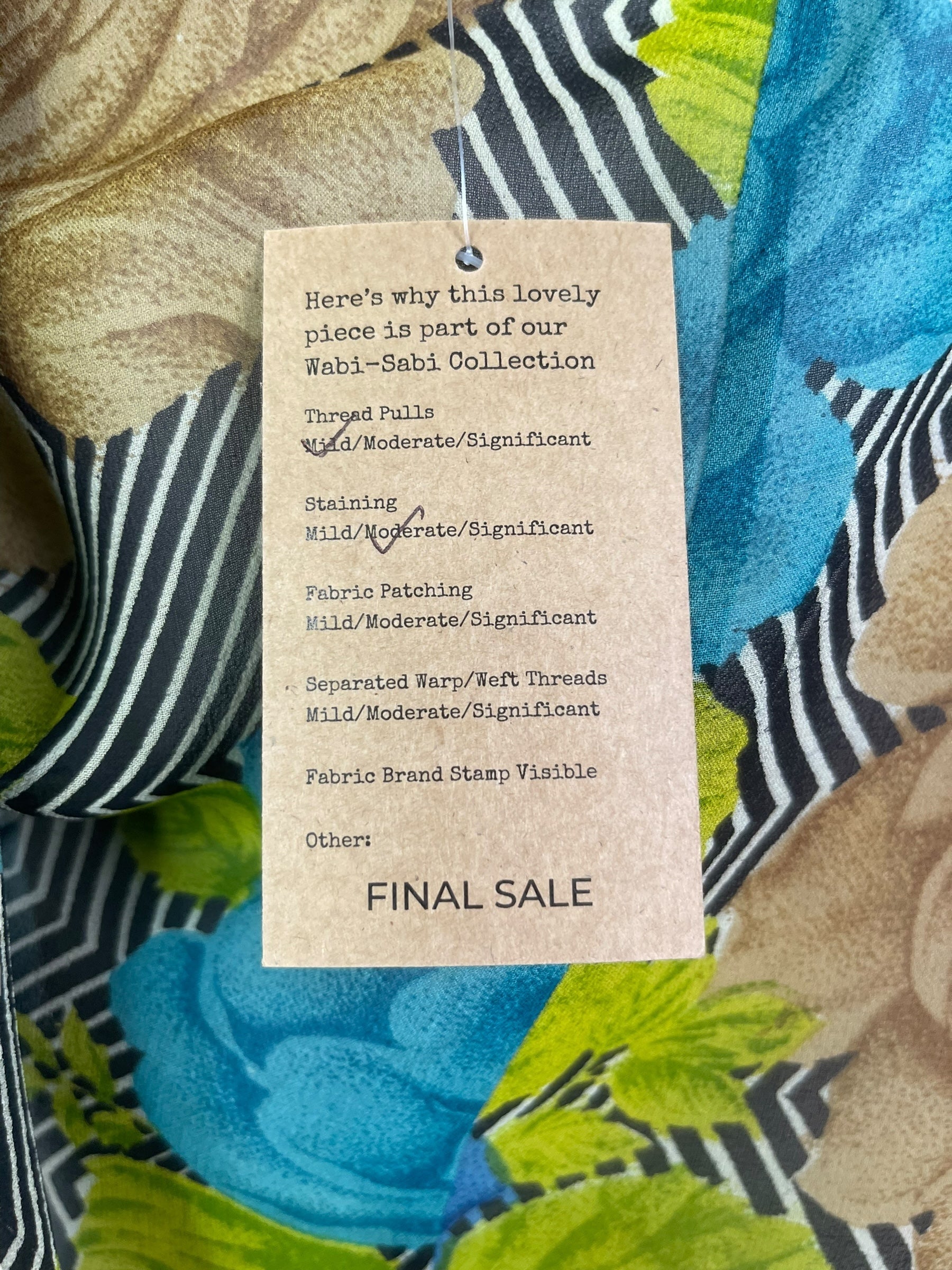 PRG8104 Sheer Wabi Sabi Pure Silk Waterfall Top