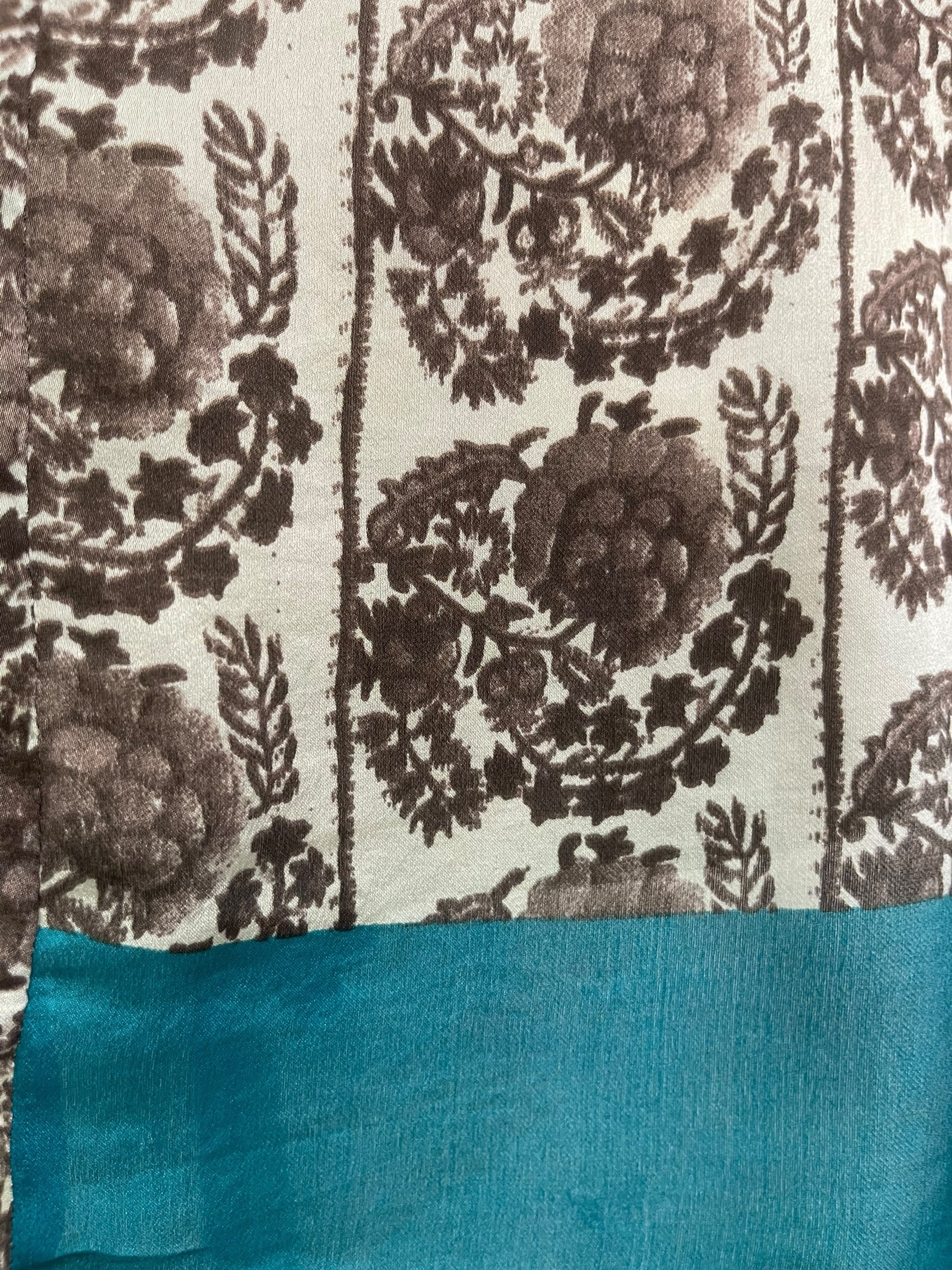 PRS8156 Wabi Sabi Pure Silk Satin Waterfall Top