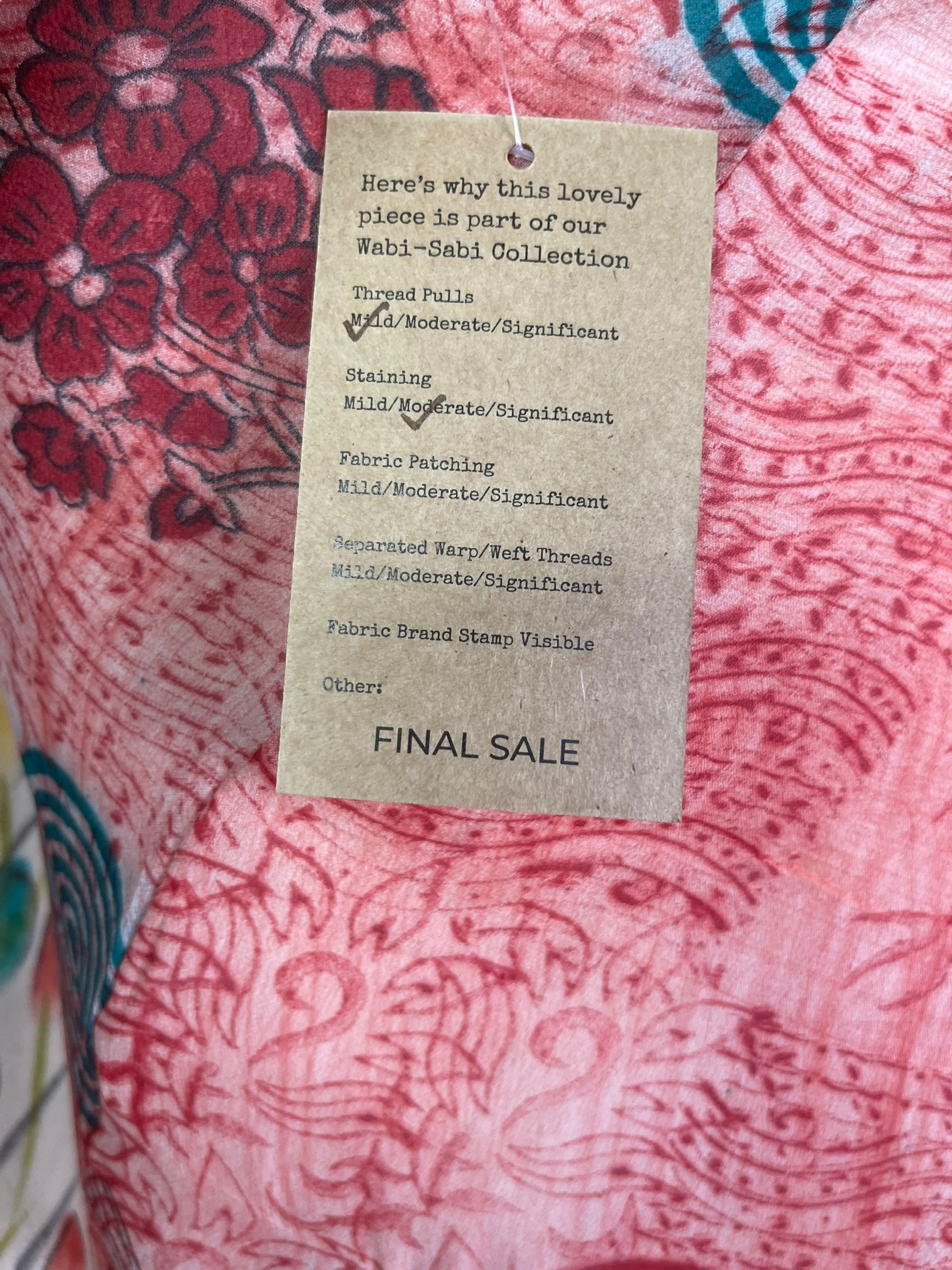 PRG8116 Sheer Wabi Sabi Pure Silk Waterfall Top