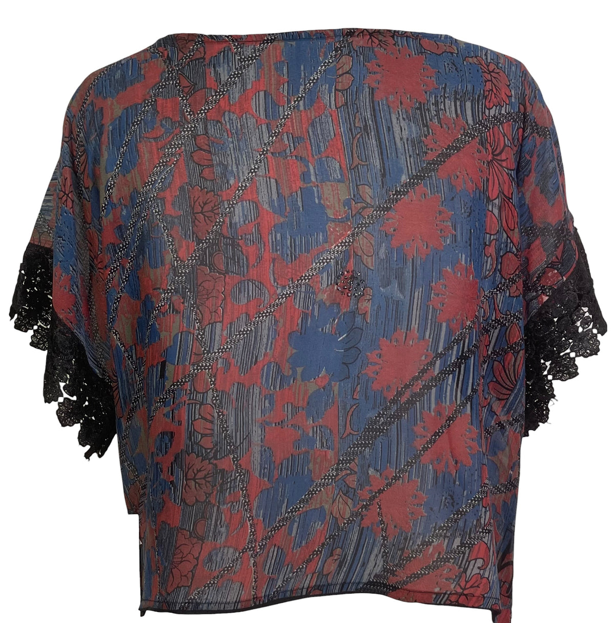 PRG5338 Sheer Avatar Pure Silk Boxy Top by 12 AUGUST 2026 – Handmade ethical Boxy Top from sariKNOTsari using upcycled silk. Designed in Canada for travel and slow fashion, loved from Toronto to LA to Sydney. Featuring Zsiska, Bryn Walker and Artisan Leather coats by Rejean Pepin, Pepin designs
