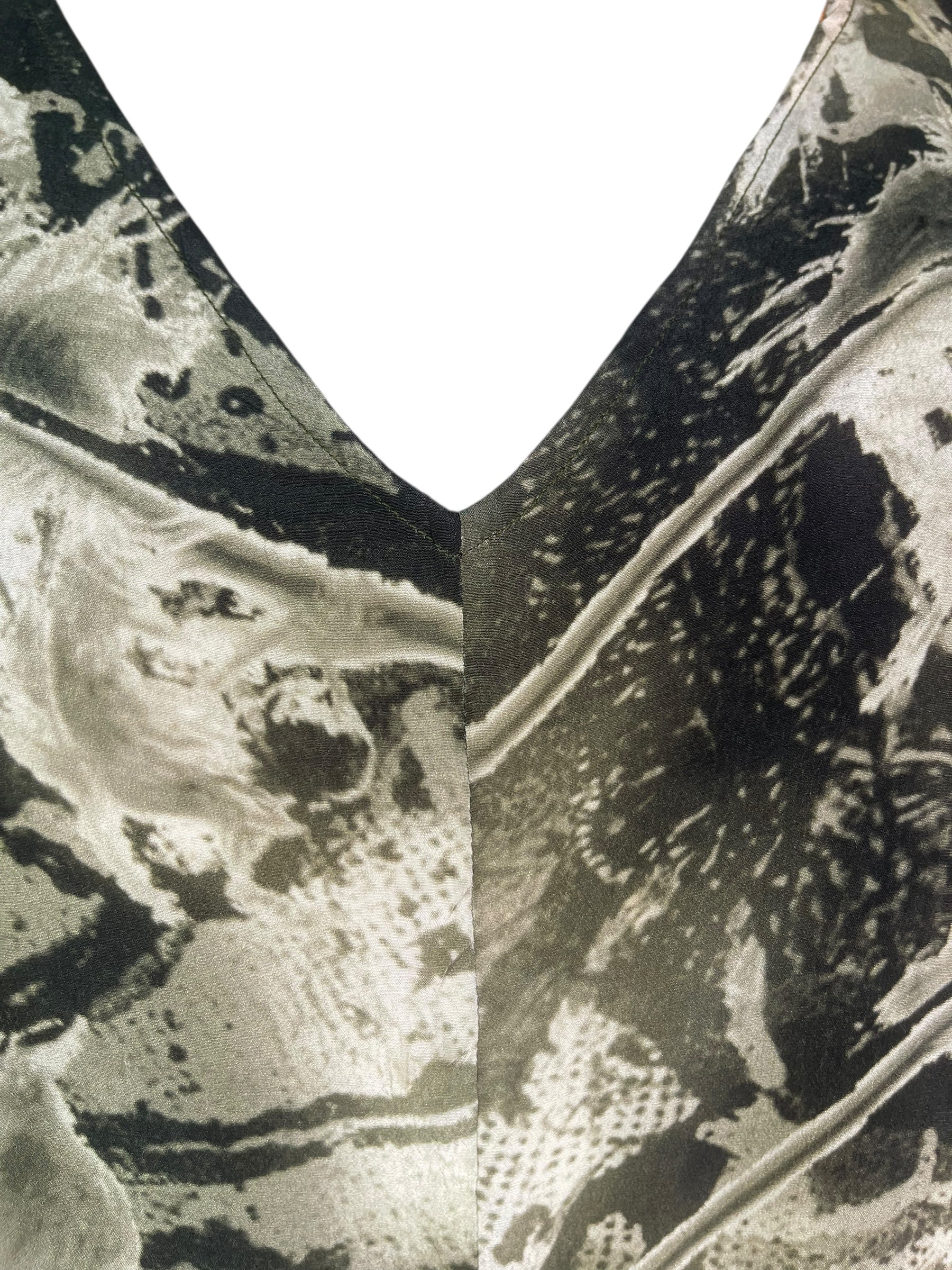 PRC8097 Wabi Sabi Pure Silk Waterfall Top