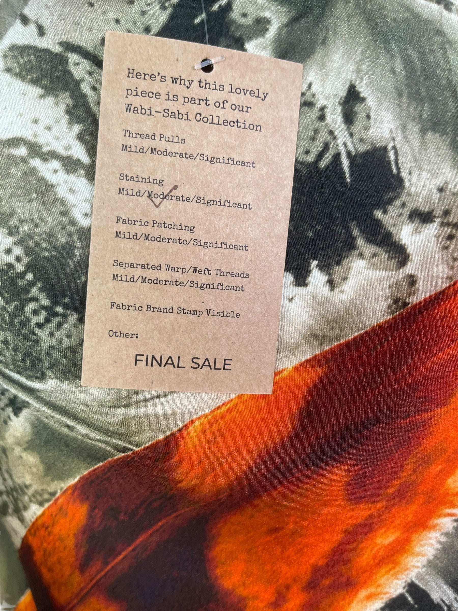 PRC8097 Wabi Sabi Pure Silk Waterfall Top