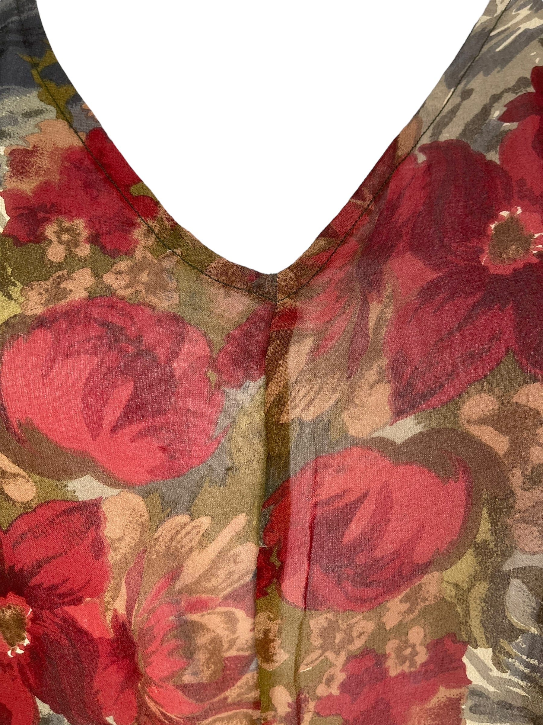 PREVIEW PRG8121 Sheer Wabi Sabi Pure Silk Waterfall Top