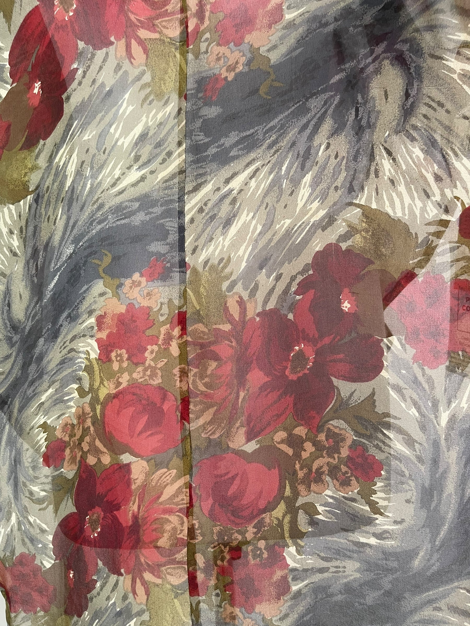 PREVIEW PRG8121 Sheer Wabi Sabi Pure Silk Waterfall Top