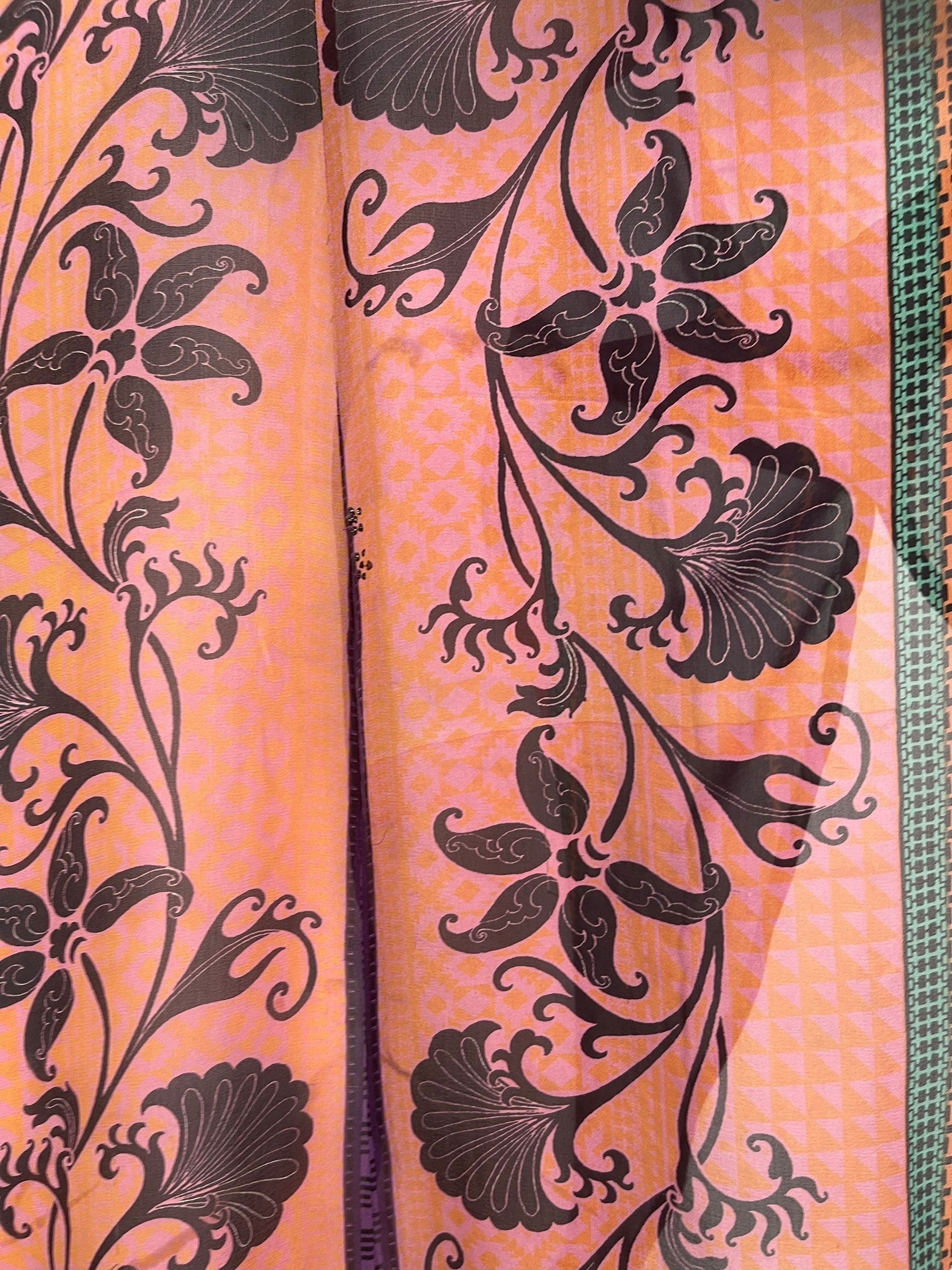 PRG8137 Sheer Wabi Sabi Pure Silk Waterfall Top