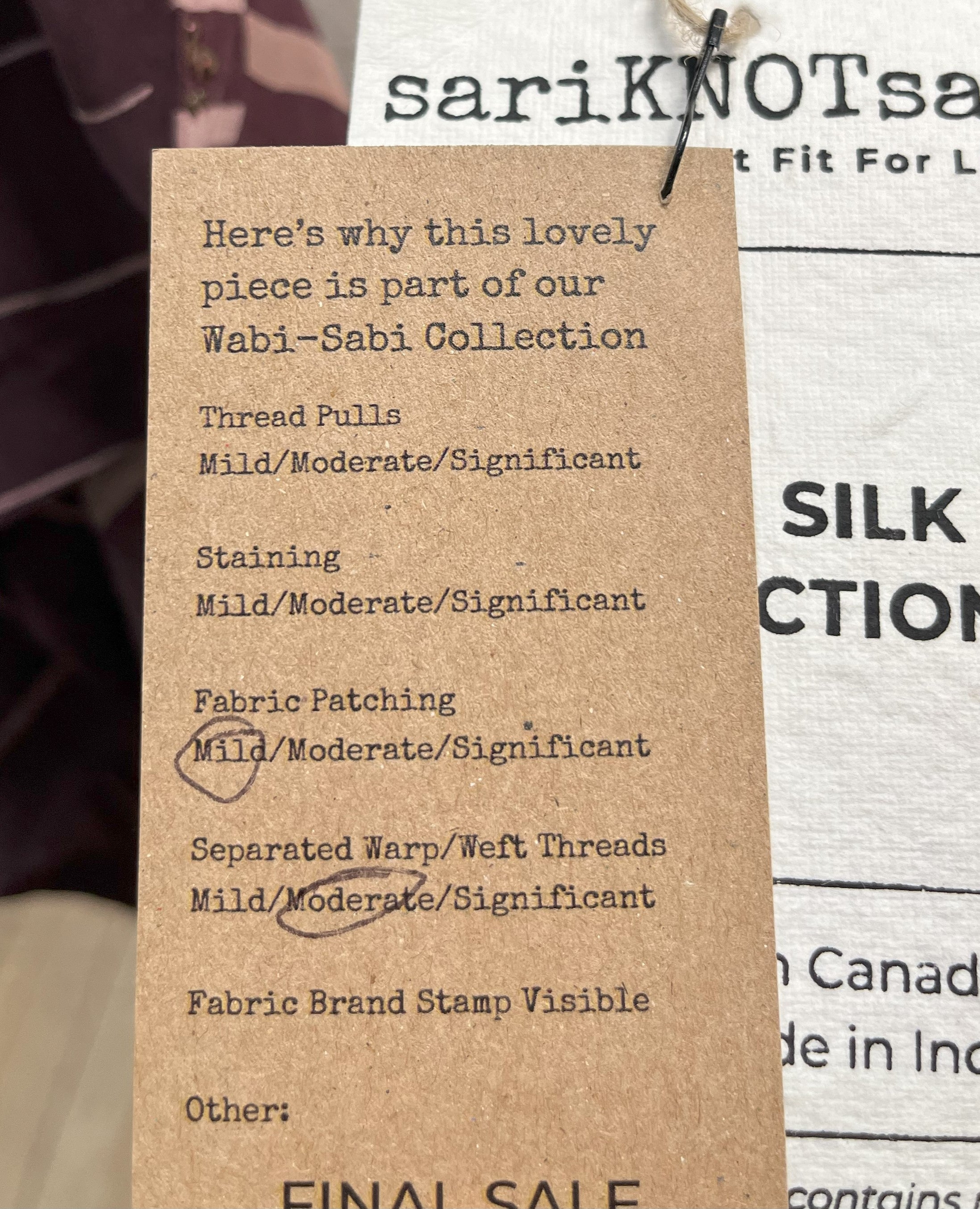 PRC7289 Wabi Sabi Pure Silk Shrug